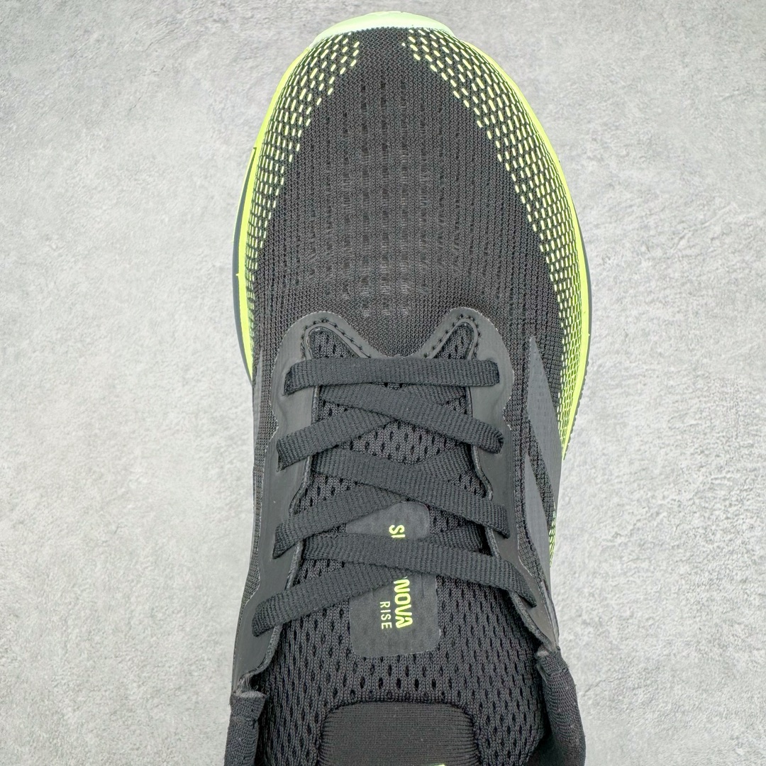 图片[4]-AD Supernova Rise 阿迪全新休闲轻跑鞋 款鞋采用了Dreamstrike+ 中底，将缓冲材质与柔软的织物相结合，以最大限度地减少刺激性摩擦和慢跑后水泡的可能性。在美学方面，Supernova Rise 从自然和生物中汲取灵感，如深色底色和半绿色细节。货号：IG5844 尺码：40 40.5 41 42 42.5 43 44 44.5 45-选品中心