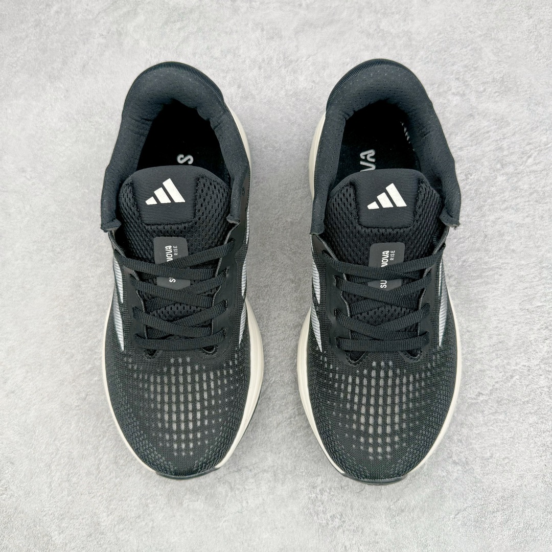 图片[2]-AD Supernova Rise 阿迪全新休闲轻跑鞋 款鞋采用了Dreamstrike+ 中底，将缓冲材质与柔软的织物相结合，以最大限度地减少刺激性摩擦和慢跑后水泡的可能性。在美学方面，Supernova Rise 从自然和生物中汲取灵感，如深色底色和半绿色细节。货号：IG5844 尺码：40 40.5 41 42 42.5 43 44 44.5 45-选品中心