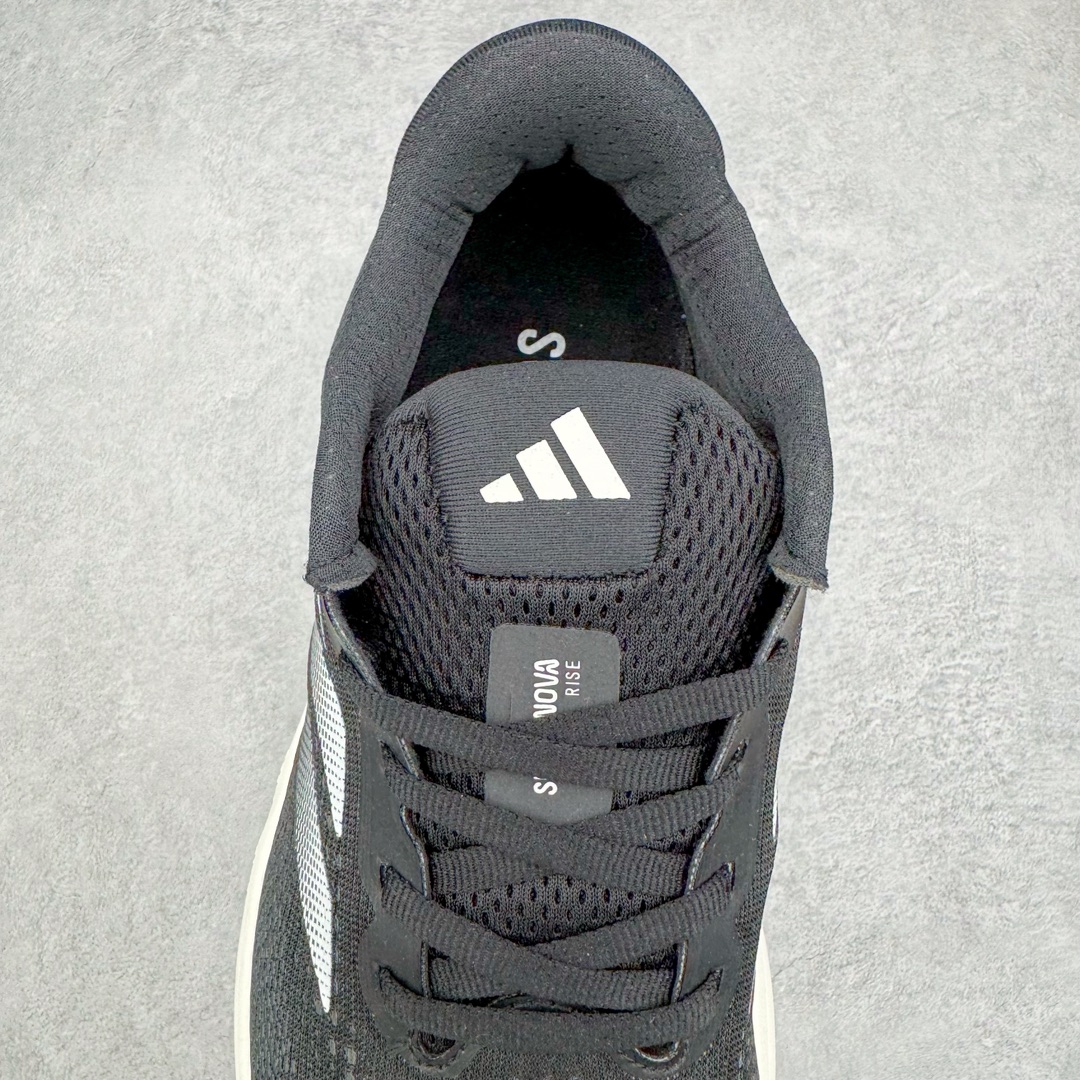 图片[5]-AD Supernova Rise 阿迪全新休闲轻跑鞋 款鞋采用了Dreamstrike+ 中底，将缓冲材质与柔软的织物相结合，以最大限度地减少刺激性摩擦和慢跑后水泡的可能性。在美学方面，Supernova Rise 从自然和生物中汲取灵感，如深色底色和半绿色细节。货号：IG5844 尺码：40 40.5 41 42 42.5 43 44 44.5 45-选品中心