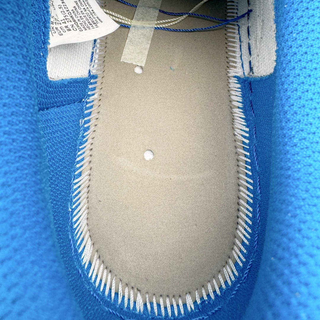 图片[11]-＃FK纯原 Travis Scott x Fragment Design x Air Jordan AJ1 Low OG SP 三方联名闪电倒钩2.0低帮 白蓝黑 DM7866-140 外贸高端零售特供批次 产品品控稳定性领先行业 各方面均可对飙L版 良心定价不杀猪 原厂全套原楦原纸板冲刀磨具开发 原厂皮料加持 原厂港宝加持定型后跟R度完美 同源原厂电绣 鬼脸飞翼针数密度立体效果一致 百分百一致原鞋 原厂拉帮工艺 针距密度一致 后跟弧度收口自然不对折 极致一眼正品既视感 进口玻璃冲刀皮料裁剪零毛边 全鞋电脑针车工艺 品控清洁度最高QC检验标准 免检产品 原厂订购鞋盒、鞋标、防尘纸、鞋撑、鞋带 追求极致的原厂味道 尺码：36 36.5 37.5 38 38.5 39 40 40.5 41 42 42.5 43 44 44.5 45 46 47.5 48.5-选品中心