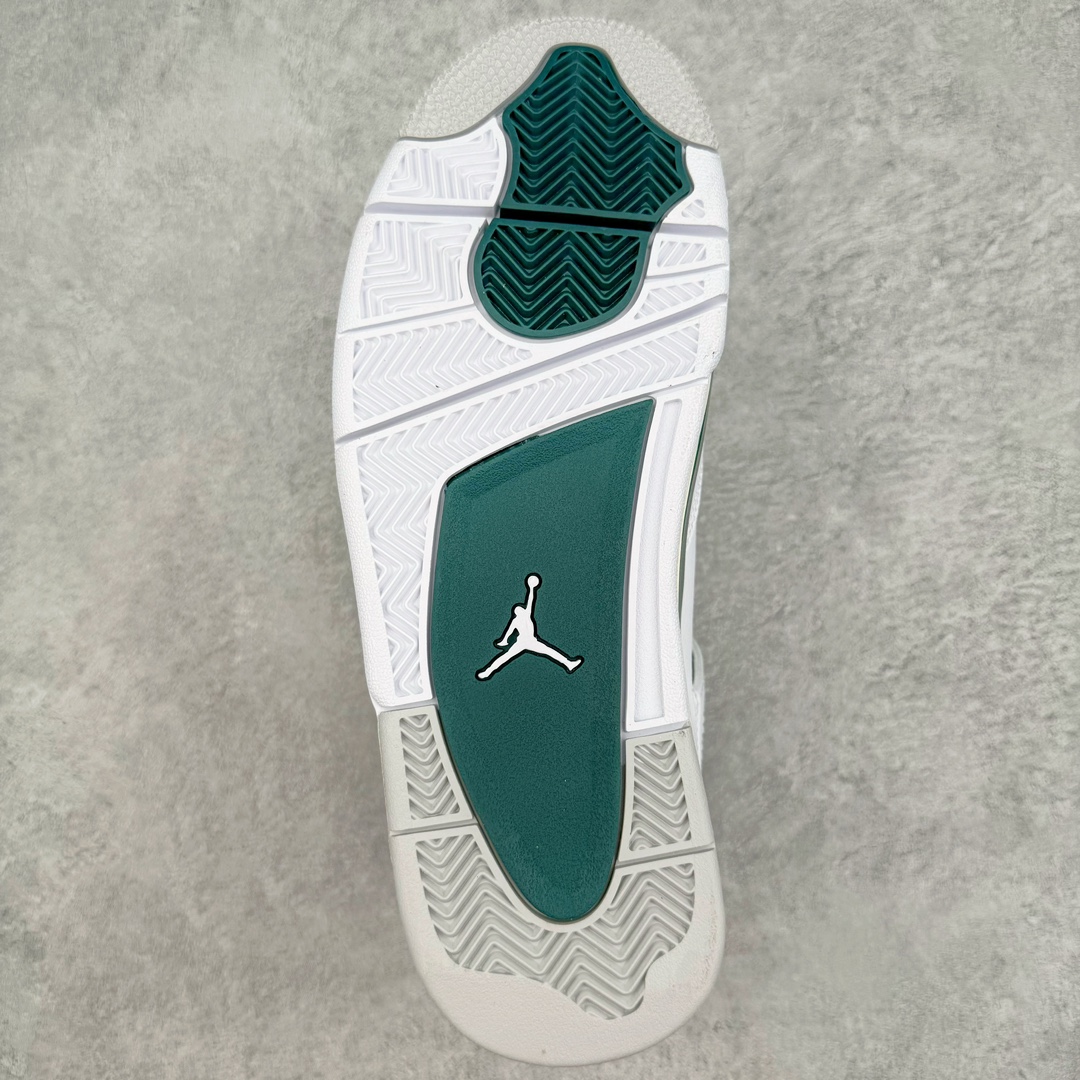 图片[9]-＃DT/R1纯原 Air Jordan AJ4 Retro 氧化白绿 FQ8138-103 原鞋开发原楦原纸板同源开发 完美呈现乔4的版型 内侧正确双色网格 还原细节 原厂皮料 正确气垫颜色 正确网格工艺 正确拉帮工艺 全鞋原装材料制作 原档案原模具打造 支持全方位与正品对比 尺码：40 40.5 41 42 42.5 43 44 44.5 45 46 47.5 48.5-选品中心