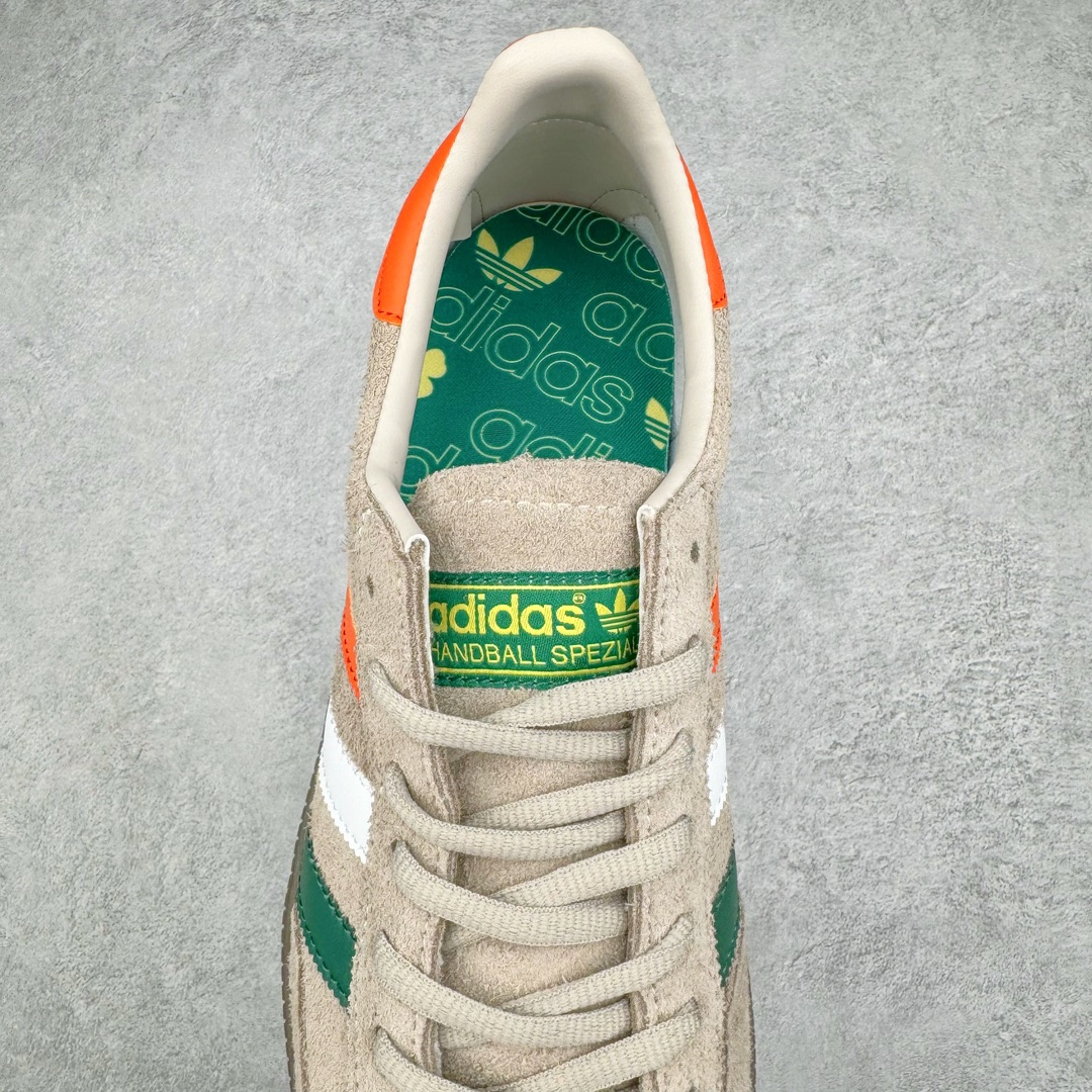 图片[5]-零售💰210 AD Originals Handball SPZL 手球运动员系列百搭休闲运动板鞋 DB3570 这款来自阿迪达斯的这款HANDBALL SPZL前身是一双手球运动鞋，这一次拿来复刻，所以鞋面的主要色彩选用了黑色， 鞋面外侧除了Spezial字母之外还有三叶草标志。Handball SPZL作为复古手球训练鞋与作为室内足球鞋的Samba有着异曲同工之处，但是质感更为出众的鞋身以及丰富的配色选择比起Samba来讲可以说是更胜一筹了！尺码：36 36⅔ 37⅓ 38 38⅔ 39⅓ 40 40⅔ 41⅓ 42 42⅔ 43⅓ 44 45  编码：Sby2936010-运动鞋