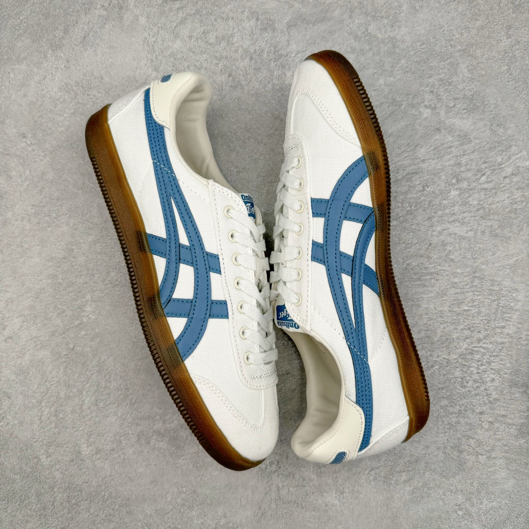 图片[3]-零售💰190 ＃福利特价‼Asics Onitsuka Tige TOKUTEN 亚瑟士鬼冢虎男女士复古跑鞋街拍潮鞋低帮板鞋经典款中性复古运动鞋 轻盈舒适 时尚与复古与一体 轻盈的款式 适合夏天~简单的设定配合修长的线条 全鞋身均以麖皮打造 散发着日本新一代的潮流品味 无论配衬任何造型都能胜任 Tokuten 精神来自80年代的室内用鞋 T-TOE前足补强设计 环状中底底部结构 橡胶大底元素 防滑耐磨的同时保持着鞋子的轻盈 并提供良好牵引力 脚感柔软舒适 长时间行走也不会觉得脚部不适 经典复刻款 休闲百搭 中性款男女都可穿 尺码：36 37 37.5 38 39 40.5 41.5 42 42.5 43.5 44 45 编码：Bby1936090-运动鞋