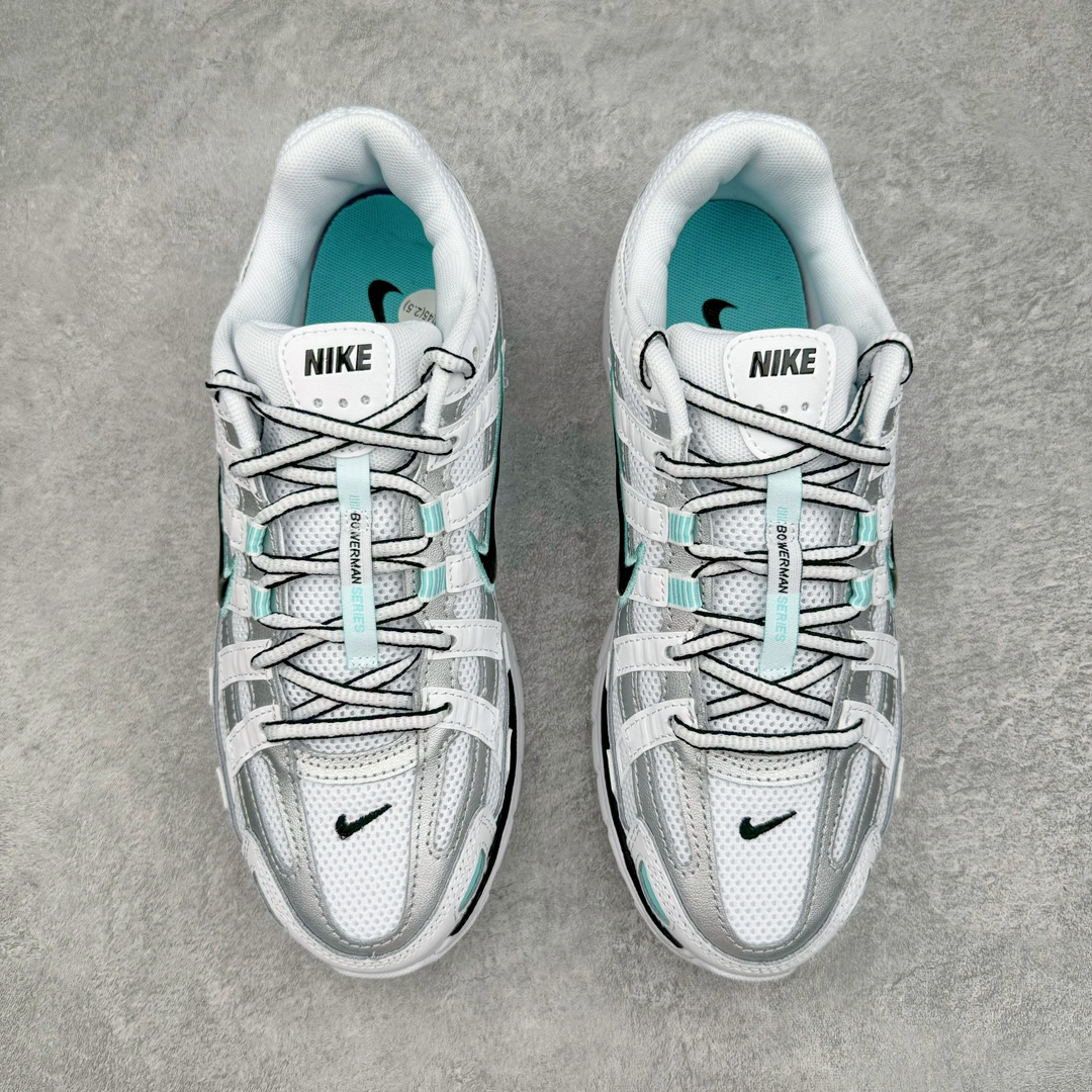 图片[2]-NK P-6000 系列低帮复古老爹风休闲运动舒适慢跑鞋 融合 Pegasus 过往运动鞋设计 助力 21 世纪早期跑步运动跃升时尚新高度 采用透气网眼布、运动风格线条和耐穿覆面 兼具吸睛外观和舒适感受 中底泡绵以田径赛道为灵感 打造厚实设计 缔造出众缓震性能 尺码：36 36.5 37.5 38 38.5 39 40 40.5 41 42 42.5 43 44 44.5 45-选品中心