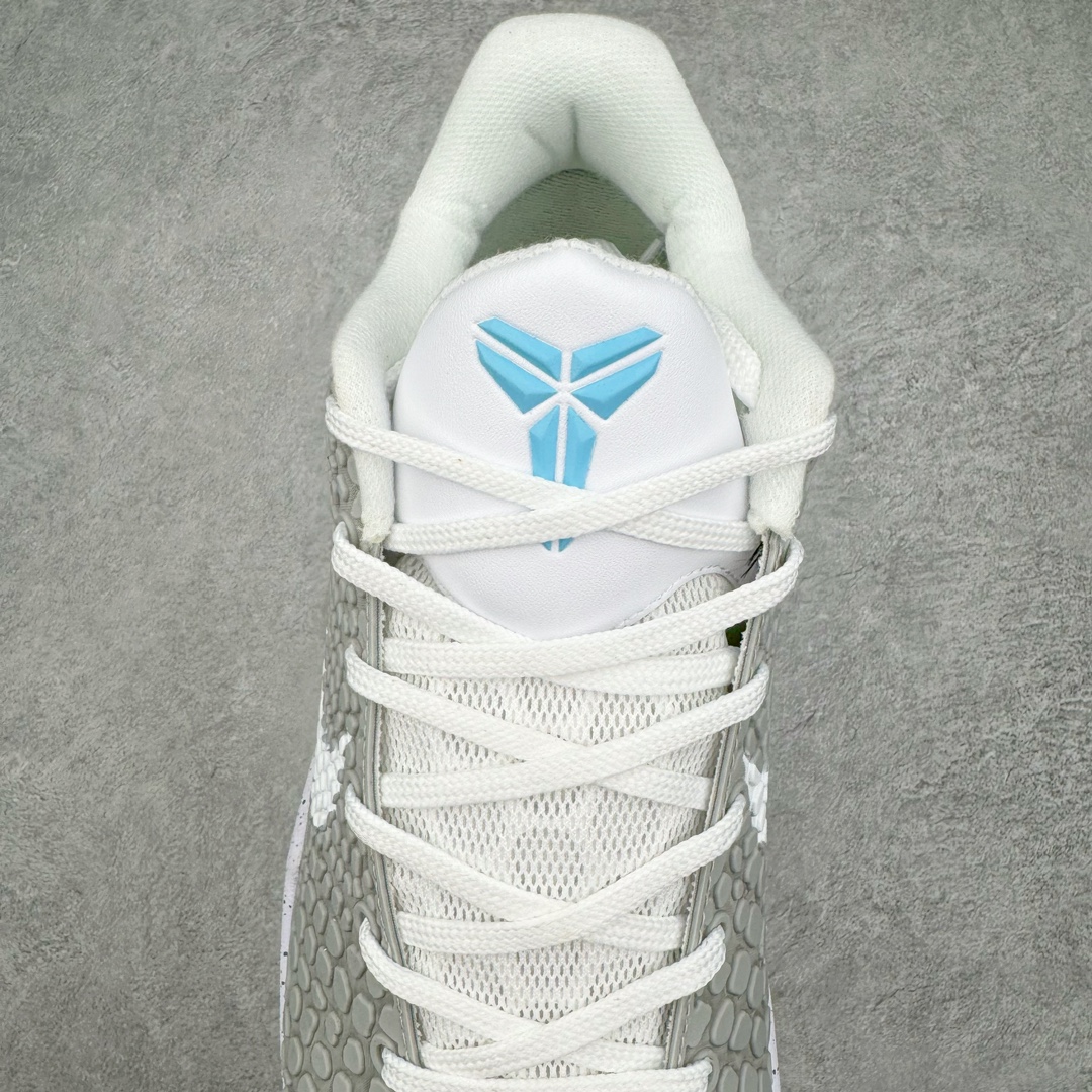 图片[5]-零售💰510 ＃WM NK Zoom Kobe 6 科比六代实战篮球鞋 PE2023-101 欧美外贸平台特供版 全网唯一开发至49.5 50.5码 主攻中端市场 全套原纸板楦头开发 确保原汁原味 完美呈现版型 一比一鞋头弧度高度鞋身弧度 细节品控鞋型完美 原厂TPU网格鞋带扣 正确内里网布 前后气垫加持 信仰绝不减配 全复合式的鞋面 内层为透气网面 中层加载Fly wire科技 而外层则用聚氨酯岛状结构塑造出非常逼真的蛇麟纹路 多层的鞋面结构带来了更好的透气性和更有针对性的保护 加入了双层记忆海绵鞋垫 可根据球员脚形自动调节以提高合脚度 使脚感更加柔软舒适 赋予球员非一般的球场舒适感受 独家前掌Zoom Turbo 后掌马蹄Zoom缓震 内置全真动态飞线 独家复刻U型缓震垫带独立钢印 十年情怀 这里完美落地 一个月独家售后 为实战保驾护航 尺码：41 42 42.5 43 44 44.5 45 45.5 46 47.5 48.5 49.5 50.5 编码：by5936010-运动鞋