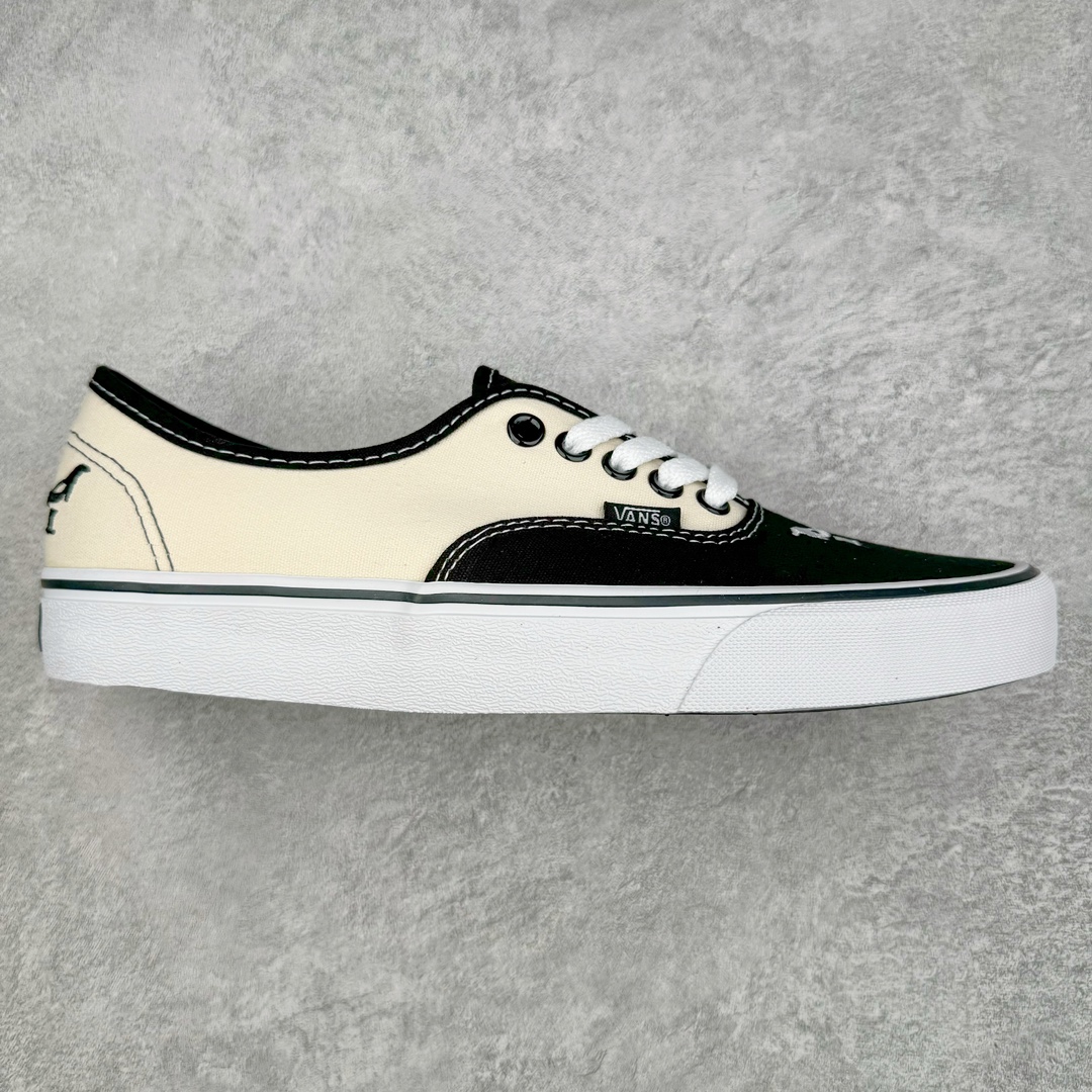 零售💰220 Vans 和平鸽系列！nVans Authentic 和平鸽 n经典黑白帆布拼接低帮运动板鞋 货号：VN000CR5BPB1 尺码：35 36 36.5 37 38 38.5 39 40 40.5 41 42 42.5 43 44  编码：by2936020-运动鞋