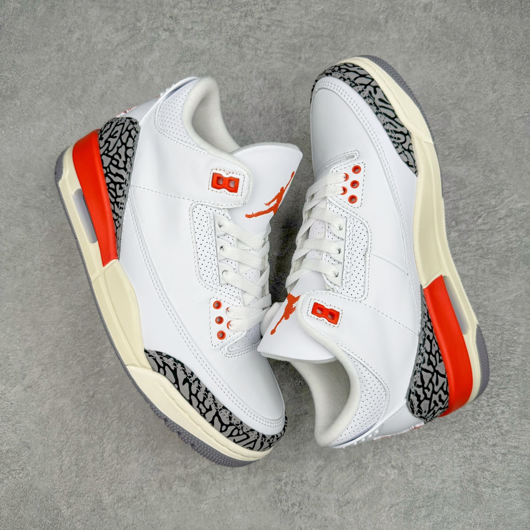 图片[3]-零售💰350 Air Jordan AJ3 OG SP WMNS 白灰红 货号：CK9246-121 原楦原纸板开发 确保原汁原味 原厂皮料质感色泽绝无偏差 完美中底拉帮 原厂中底钢印  原档案大底 如假白送 大底纹路 气垫通透度PU的回弹性均百分百还原 原厂电绣鞋舌飞人刺绣针数立体讲究精细欢迎对比正品原鞋 SIZE：36 36.5 37.5 38 38.5 39 40 40.5 41 42 42.5 43 44 44.5 45 46 47.5 编码：Fby3936050-运动鞋