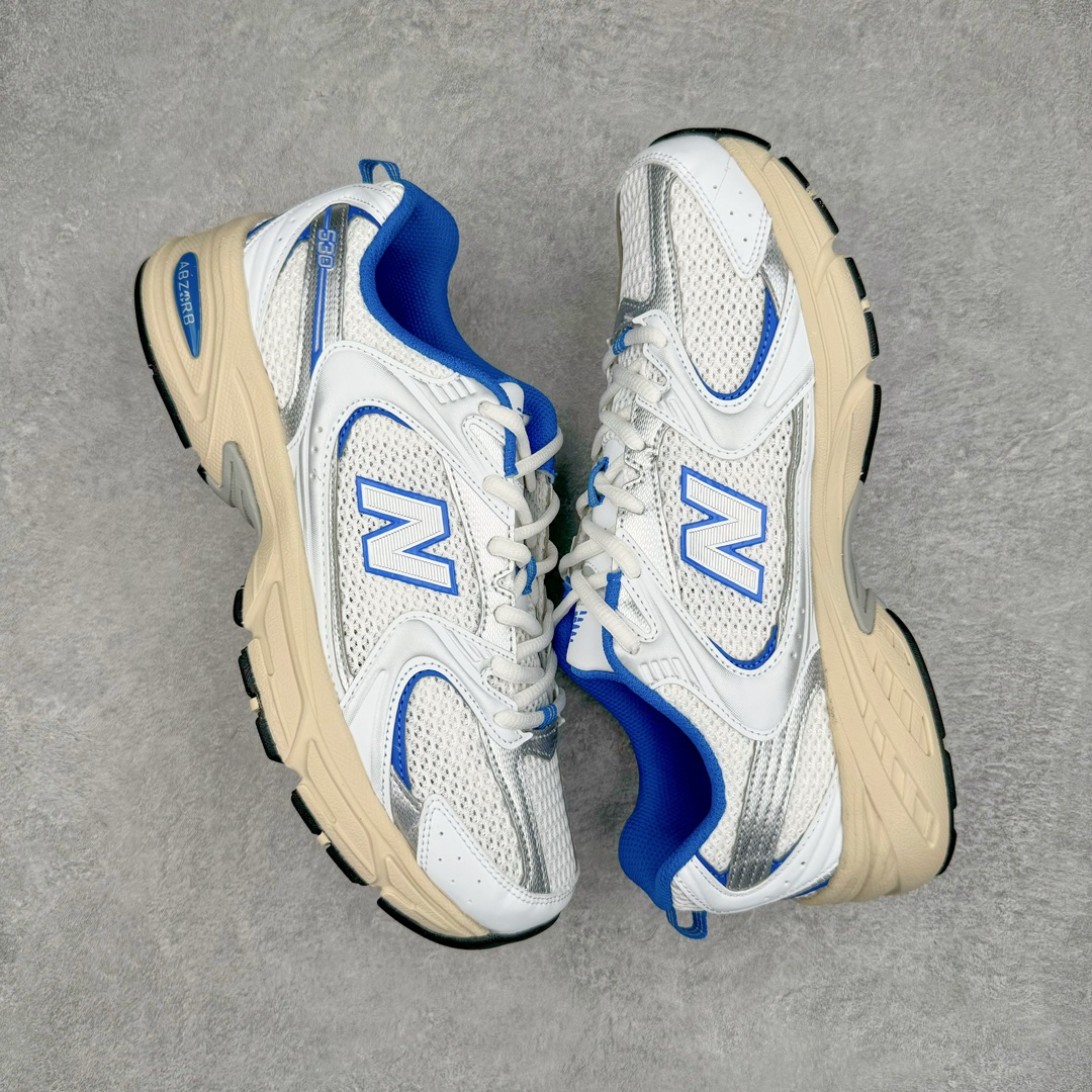 图片[3]-零售💰240 ＃纯原 新百伦NB New Balance MR530 全套原楦原纸板原厂数据开发 原厂网纱 原装进口皮料正确卡色 正确中底拉帮中底网布细节 冲裁组合 匠心打造 耗时两个月开发完成 工艺极其复杂难度可想而知 新开独立私模大底 全网唯一正确做旧组合大底 高端零售专供产物 尺码：36 37 37.5 38 38.5 39.5 40 40.5 41.5 42 42.5 43 44 44.5 编码：Dby2936040-运动鞋