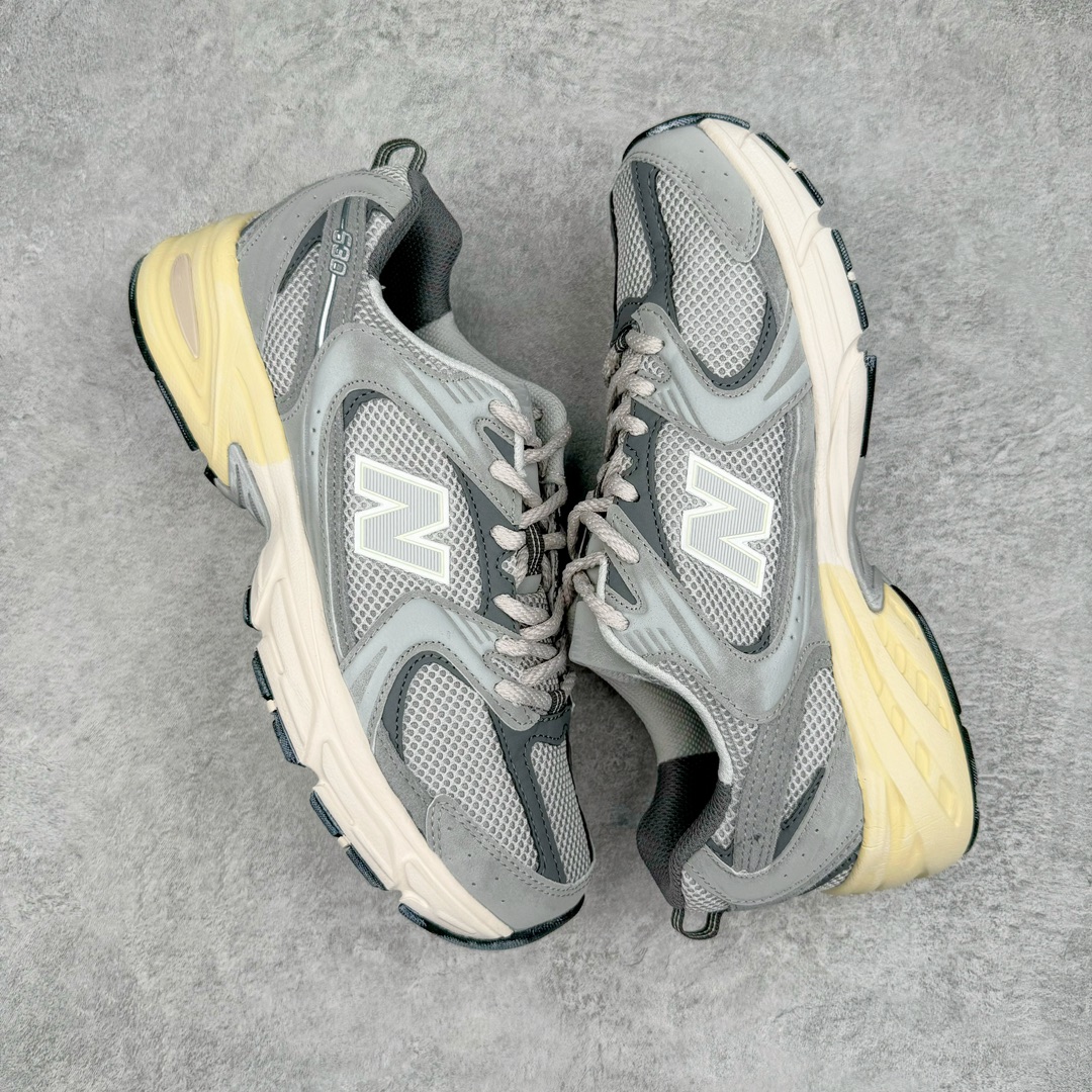 图片[3]-零售💰200 New Balance NB530 新百伦复古透气跑步鞋 抛弃过往以皮革为主的人气轮廓 以极具复古风范的跑鞋外观呈现 设计上全鞋以简约清爽的纯白色作基底 鞋身覆盖大面积织物网眼材质 并于鞋头、鞋带孔眼片等细节处点缀对比鲜明的反光银镀层凸显 鞋舌、侧身等位置则辅以一贯的「N」字标志和品牌徽标彰显身份 最后通过搭载的 ABZORB 缓震中底完善整体造型 Size：36 37 37.5 38 38.5 39 40 40.5 41 42 42.5 43 44 45 编码：Fby2936000-运动鞋