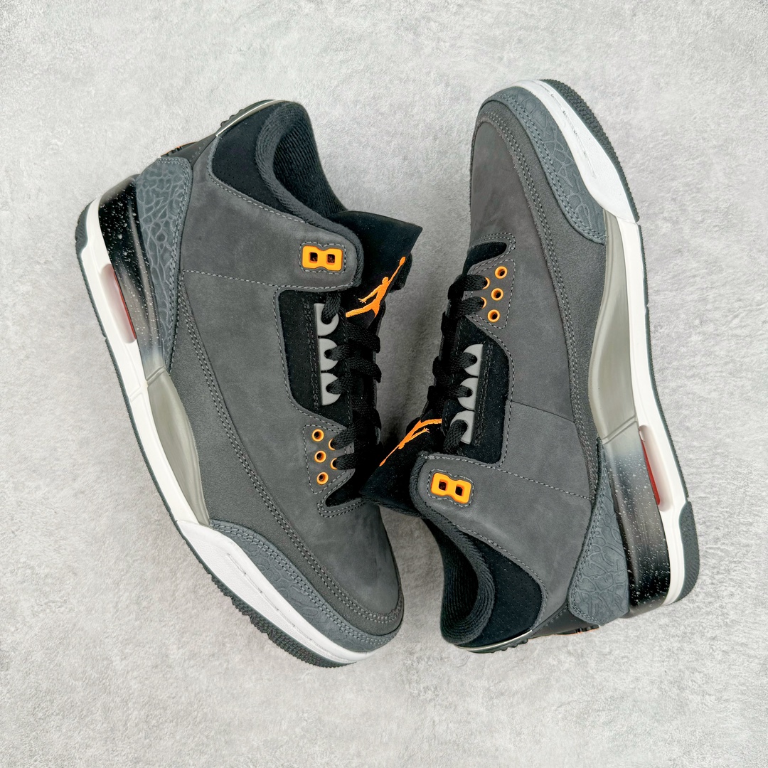 图片[3]-零售💰390 ＃K版纯原 Air Jordan AJ3 Retro 恐惧 CT8532-080 原楦原纸板开发 确保原汁原味 原厂皮料质感色泽绝无偏差 完美中底拉帮 原厂中底钢印  原档案大底 如假白送 大底纹路 气垫通透度PU的回弹性均百分百还原 原厂电绣鞋舌飞人刺绣针数立体讲究精细欢迎对比正品原鞋 SIZE：40 40.5 41 42 42.5 43 44 44.5 45 46 47.5 编码：by3936090-运动鞋