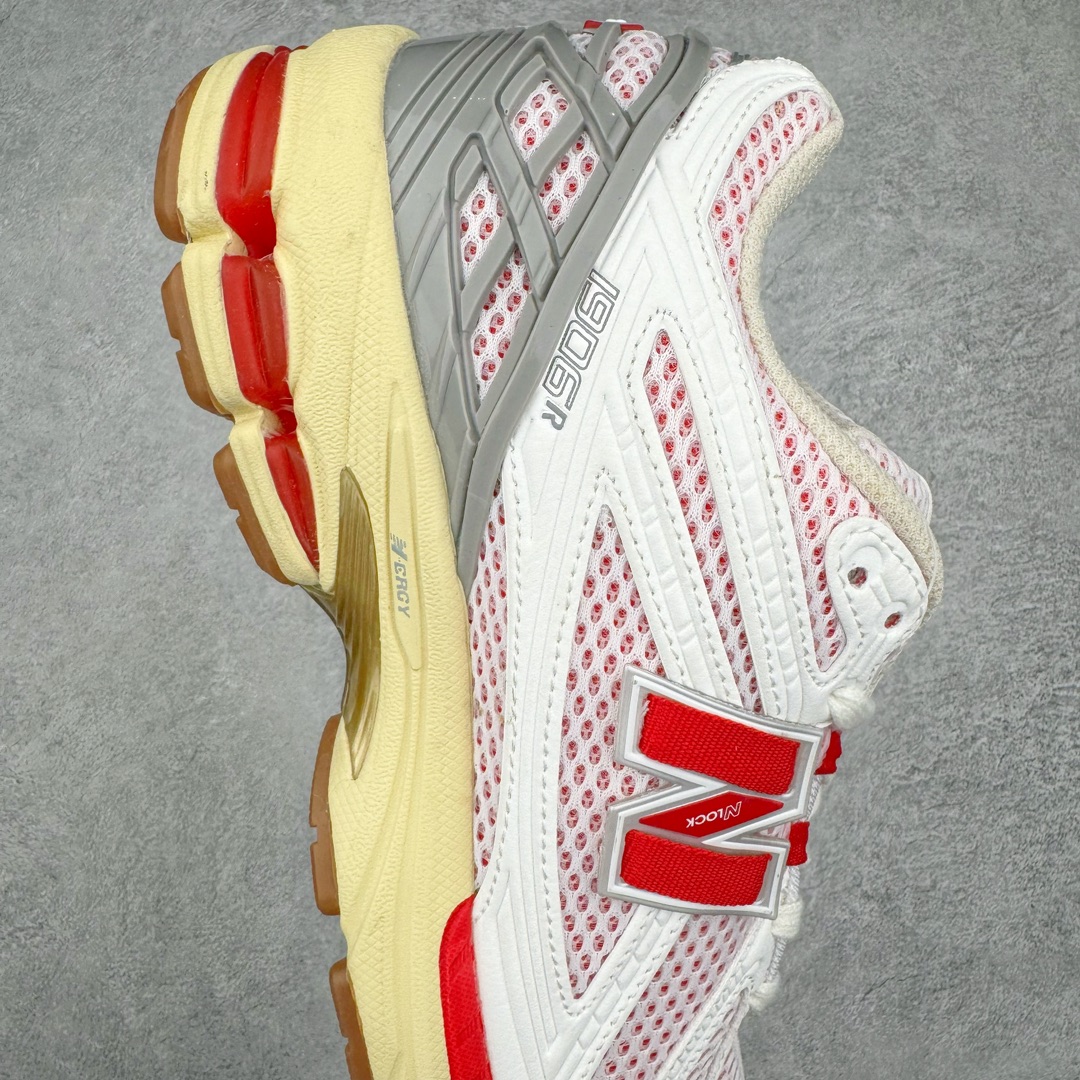 图片[6]-零售💰290 ＃DT纯原 新百伦NB New Balance M1906系列 全套原楦原纸板原厂数据开发 进口三明治网面 原装进口皮料正确绒感卡色 正确中底拉帮中底网布细节 原厂标裁 带紫光防伪 定制后跟透明水晶模块 冲裁组合 大底贴合程度胶水上色把控完美 整洁度挑战全网艺术家 多道序QC把关品质完善 匠心打造 耗时两个月开发完成 工艺极其复杂难度可想而知 新开独立私模大底 正确六层组合大底 高端零售专供产物 Size：36 37 37.5 38 38.5 39 40 40.5 41 42 42.5 43 44 45 编码：Dby2936090-运动鞋