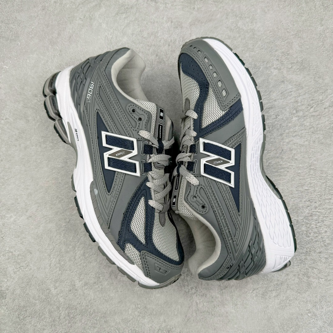 图片[3]-零售💰290 ＃DT纯原 新百伦NB New Balance M1906系列 全套原楦原纸板原厂数据开发 进口三明治网面 原装进口皮料正确绒感卡色 正确中底拉帮中底网布细节 原厂标裁 带紫光防伪 定制后跟透明水晶模块 冲裁组合 大底贴合程度胶水上色把控完美 整洁度挑战全网艺术家 多道序QC把关品质完善 匠心打造 耗时两个月开发完成 工艺极其复杂难度可想而知 新开独立私模大底 正确六层组合大底 高端零售专供产物 Size：36 37 37.5 38 38.5 39 40 40.5 41 42 42.5 43 44 45 编码：Dby2936090-运动鞋