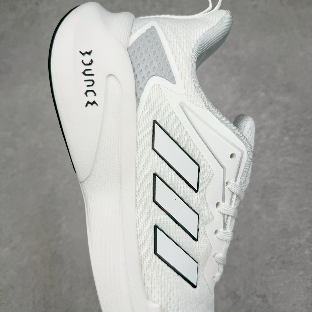 图片[6]-AD Alphaedge+ 阿尔法尖锐+系列低帮轻便透气休闲运动慢跑鞋 摩登演绎经典，时尚邂逅舒适，成就新生力量。这款跑步运动鞋，灵感源自运动表现型鞋款，力求助你舒适畅跑，一往无前。中底搭载Bounce技术，无论悠闲遛狗或是忙碌奔波，伴你从容应对，活力迈步。搭配橡胶外底，旨在方便活动，力求适应多种地形。 部分鞋面采用再生材料打造，力求减少塑料废弃物污染。• 常规版型• 系带设计• 合成鞋面• Bounce中底• 织物衬里• 橡胶外底• 鞋面含再生材质 尺码：40 40⅔ 41⅓ 42 42⅔ 43⅓ 44 45-选品中心