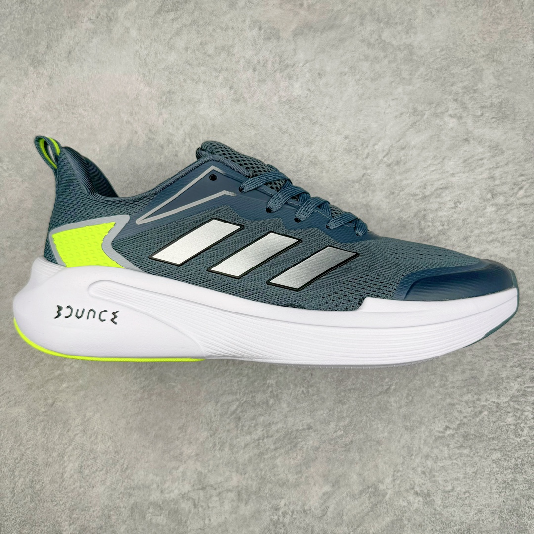 图片[7]-AD Alphaedge+ 阿尔法尖锐+系列低帮轻便透气休闲运动慢跑鞋 摩登演绎经典，时尚邂逅舒适，成就新生力量。这款跑步运动鞋，灵感源自运动表现型鞋款，力求助你舒适畅跑，一往无前。中底搭载Bounce技术，无论悠闲遛狗或是忙碌奔波，伴你从容应对，活力迈步。搭配橡胶外底，旨在方便活动，力求适应多种地形。 部分鞋面采用再生材料打造，力求减少塑料废弃物污染。• 常规版型• 系带设计• 合成鞋面• Bounce中底• 织物衬里• 橡胶外底• 鞋面含再生材质 尺码：40 40⅔ 41⅓ 42 42⅔ 43⅓ 44 45-选品中心