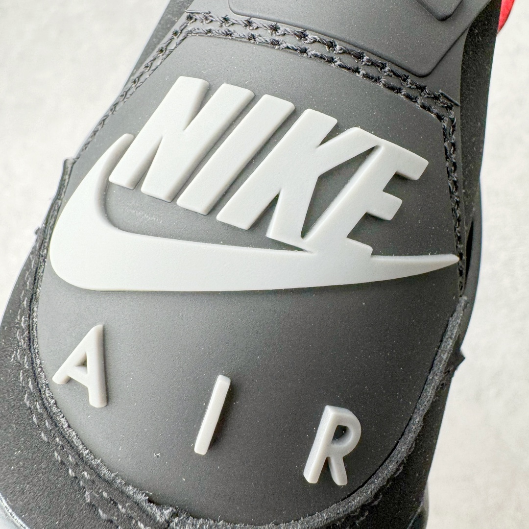 图片[10]-零售💰540 ＃Ljr Air Jordan AJ4 Retro 黑红公牛 308497-060 圈内高端零售标杆 独家外贸特供 耗时半年巨作 全套原纸板楦头开发 原厂特供皮料加持 确保原汁原味 完美呈现四代版型 一比一鞋头弧度高度鞋身弧度 数据细节工艺流程均保持原鞋一致 原厂TPU网格鞋带扣 正确内里网布 菱角分明不变形无多余毛边 柔软性质感一致于原鞋 市场唯一原厂鞋扣模具 背面可见隐藏注塑口 原厂织唛标 原厂飞人电绣工艺 尾指中部跳三针 独家绑鞋带手法 印刷中底布 四线拉帮 米色美纹纸贴合固定 进口港宝加持 后跟自然饱满 全鞋荧光划线卡点 追求极致完美 每一双都是工艺品 多重QC质检 超越公司货的品控标准 实实在在的免检产品 尺码：40.5 41 42 42.5 43 44 44.5 45 45.5 46 47.5 48.5 编码：by5936040-运动鞋