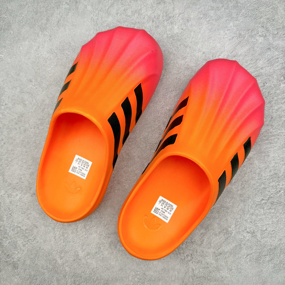 图片[3]-AD adiFOM Superstar MULE 贝壳头版一脚蹬半拖鸭掌鞋半拖 JP5686 产品基于标志性 Superstar 鞋款轮廓的同时 利用可再生的甘蔗加工物材料制成一体式泡沫鞋身 无鞋带设计更加方便穿脱 点睛之笔在于标志性的三道杠出现在鞋子的两侧 鞋跟贴片上饰有品牌标志性的三叶草压花 尺码：36 36.5 37 37.538 38.5 39 40 40.5 41 42 42.5 43 44 44.5 45-选品中心