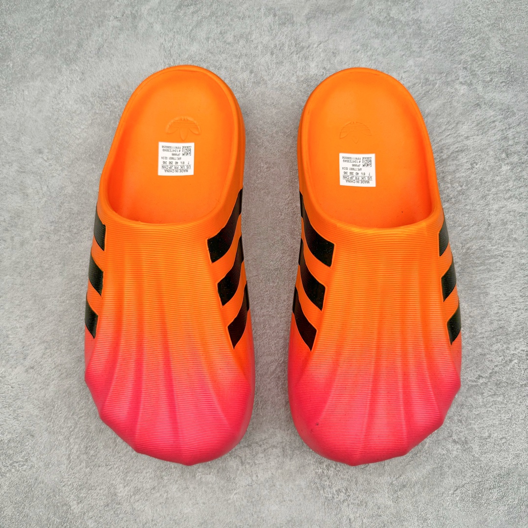 图片[2]-AD adiFOM Superstar MULE 贝壳头版一脚蹬半拖鸭掌鞋半拖 JP5686 产品基于标志性 Superstar 鞋款轮廓的同时 利用可再生的甘蔗加工物材料制成一体式泡沫鞋身 无鞋带设计更加方便穿脱 点睛之笔在于标志性的三道杠出现在鞋子的两侧 鞋跟贴片上饰有品牌标志性的三叶草压花 尺码：36 36.5 37 37.538 38.5 39 40 40.5 41 42 42.5 43 44 44.5 45-选品中心