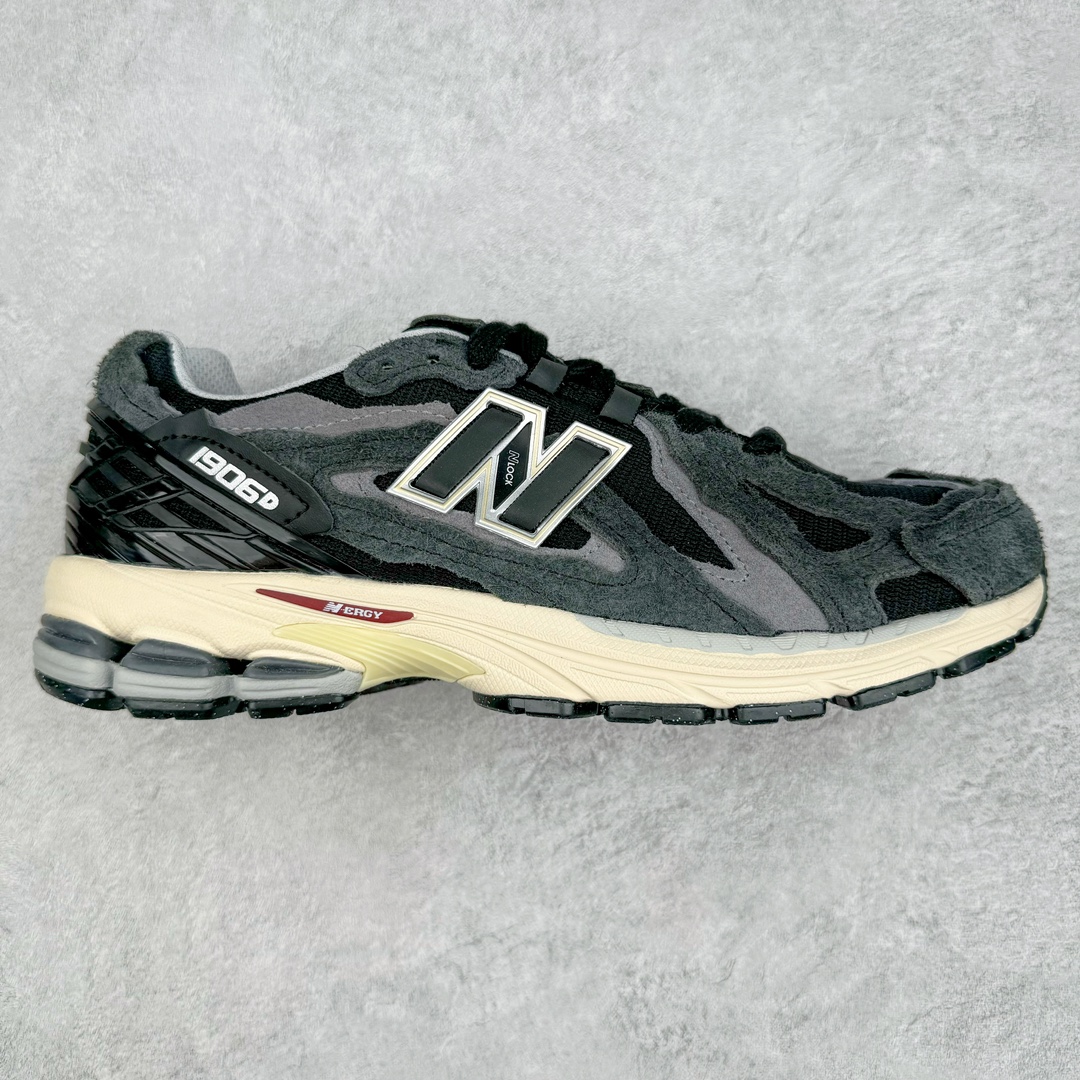 零售💰290 ＃DT纯原 新百伦NB New Balance M1906系列 全套原楦原纸板原厂数据开发 进口三明治网面 原装进口皮料正确绒感卡色 正确中底拉帮中底网布细节 原厂标裁 带紫光防伪 定制后跟透明水晶模块 冲裁组合 大底贴合程度胶水上色把控完美 整洁度挑战全网艺术家 多道序QC把关品质完善 匠心打造 耗时两个月开发完成 工艺极其复杂难度可想而知 新开独立私模大底 正确六层组合大底 高端零售专供产物 Size：36 37 37.5 38 38.5 39 40 40.5 41 42 42.5 43 44 45 编码：Dby2936090-运动鞋