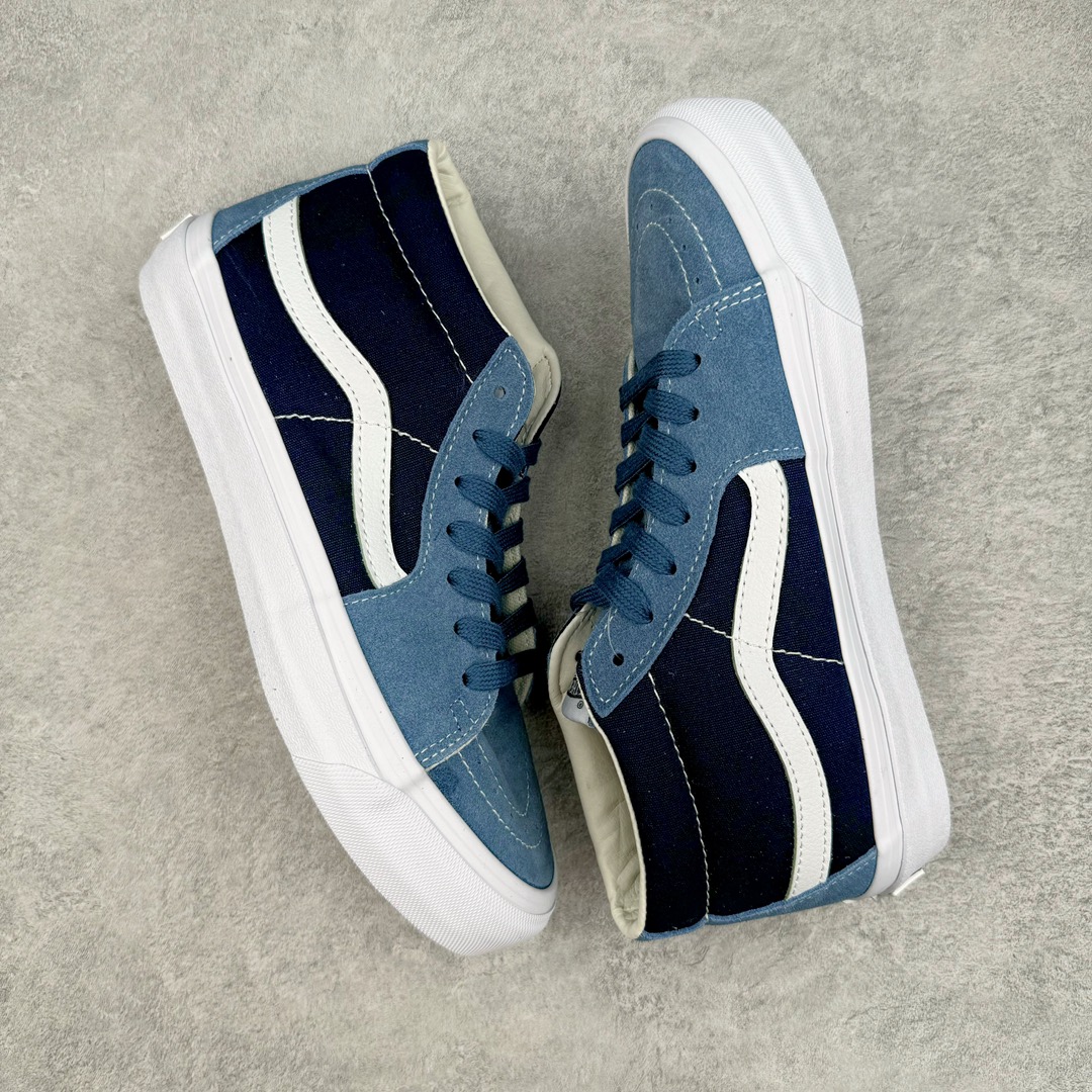 图片[3]-VANS OTW Premium 高阶支线 蓝色拼接 麂皮休闲复古滑板鞋 尺码：35 36 36.5 37 38 38.5 39 40 40.5 41 42 42.5 43 44 工艺：硫化1：1（重量1：1、真标、原钢印、材质标、鞋型标、合格证）-选品中心