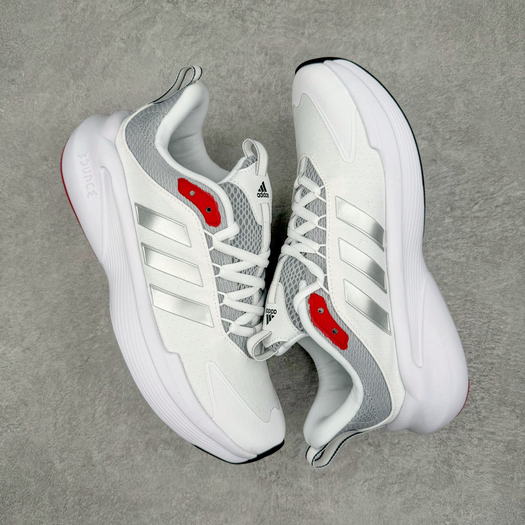 图片[3]-AD Alphaedge+ 阿尔法尖锐+系列低帮轻便透气休闲运动慢跑鞋 摩登演绎经典，时尚邂逅舒适，成就新生力量。这款adidas跑步运动鞋，灵感源自运动表现型鞋款，力求助你舒适畅跑，一往无前。中底搭载Bounce技术，无论悠闲遛狗或是忙碌奔波，伴你从容应对，活力迈步。搭配橡胶外底，旨在方便活动，力求适应多种地形。 部分鞋面采用再生材料打造，力求减少塑料废弃物污染。 • 常规版型• 系带设计• 合成鞋面• Bounce中底• 织物衬里• 橡胶外底• 鞋面含再生材质 尺码：40 40⅔ 41⅓ 42 42⅔ 43⅓ 44 45-选品中心