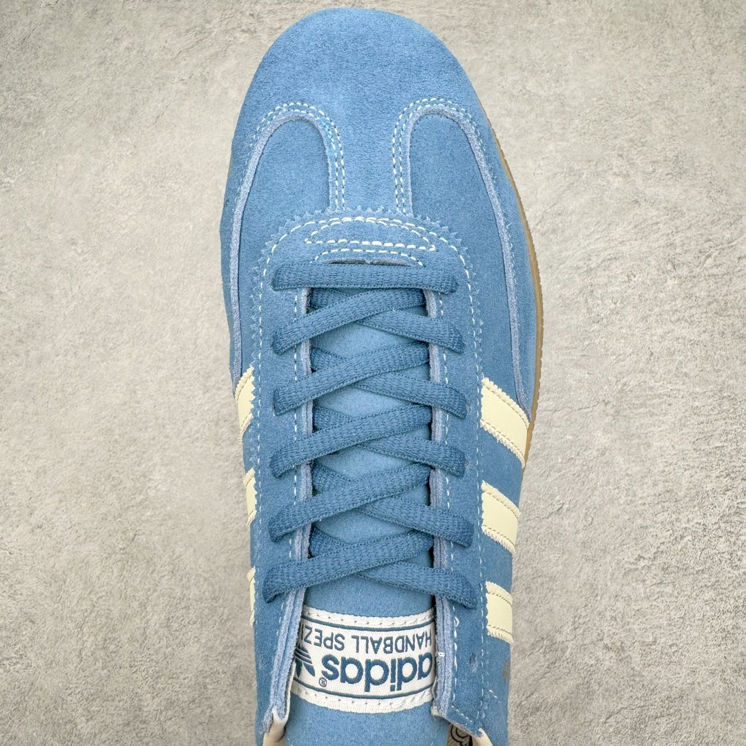 图片[4]-零售💰210 AD Originals Handball SPZL 手球运动员系列百搭休闲运动板鞋 IG6194 这款来自阿迪达斯的这款HANDBALL SPZL前身是一双手球运动鞋，这一次拿来复刻，所以鞋面的主要色彩选用了黑色， 鞋面外侧除了Spezial字母之外还有三叶草标志。Handball SPZL作为复古手球训练鞋与作为室内足球鞋的Samba有着异曲同工之处，但是质感更为出众的鞋身以及丰富的配色选择比起Samba来讲可以说是更胜一筹了！尺码：36 36⅔ 37⅓ 38 38⅔ 39⅓ 40 40⅔ 41⅓ 42 42⅔ 43⅓ 44 45  编码：Fby2936010-运动鞋