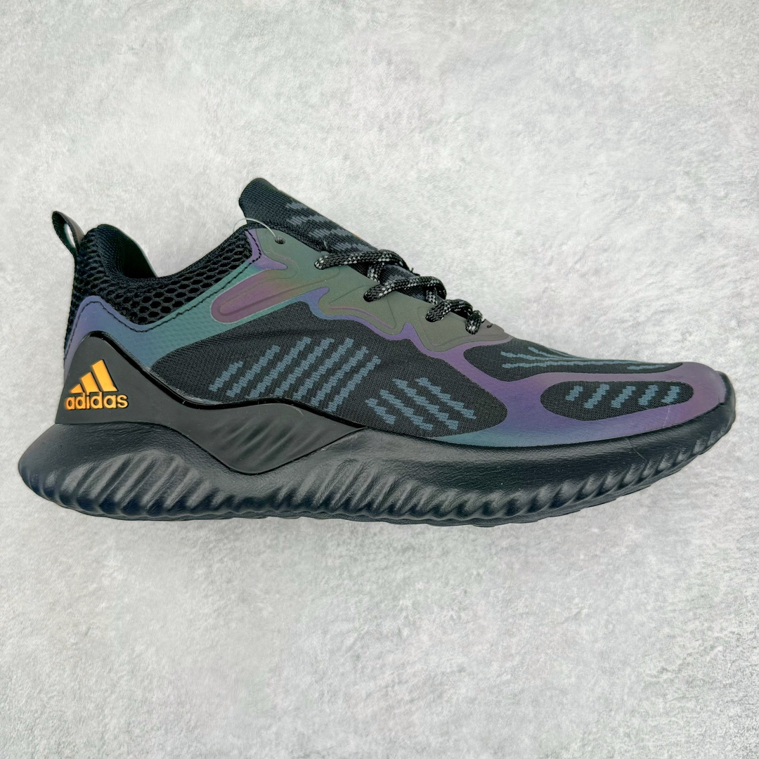 图片[2]-零售💰220 AD AlphaBounce HPC AMS 3M反光 阿尔法三代Bouncetm中底与Forged Mesh 热融合多层绒布的结合 外加马牌大底 原盒市售最高版本 附带官方防水袋 尺码：36 36.5 37.5 38 38.5 39 40 40.5 41 42 42.5 43 44 45 编码：Tby2936020-运动鞋