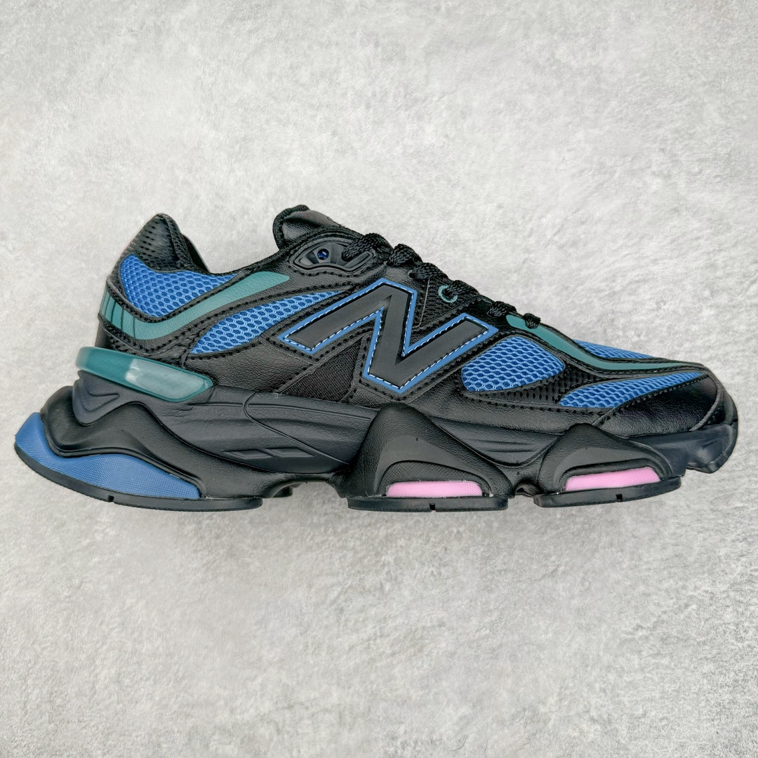 零售💰280 New Balance NB9060 复古运动鞋 新百伦又带来了新鞋型 并且是与芝加哥街头品牌 Joe Freshgoods 的联名款 鞋身主体采用了类似 990 系列的设计风格 与传统复古慢跑鞋区别不大 最大的变化就是鞋底部分 在传统设计的中底外层 增加了多个分区的模块 圆润的线条设计与我们熟悉的 New Balance 风格截然不同 但与同样充满弧形线条的鞋面搭配 看起来毫无违和感 尺码：36-45 编码：Fby2936080-运动鞋