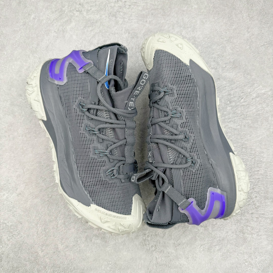 图片[3]-零售💰250 NK ACG Mountain Fly High GORE-TEX ACG户外登山系列越跑高帮休闲运动徒步鞋 CT2904 全新户外鞋款 Mountain Fly 全新来袭 该鞋款沿袭前代高帮版型的设计传统 轻盈鞋面结合反光鞋带以及添加了织带的鞋眼 为双足打造出一体化的舒适脚感 助力轻松畅行 中底则融入柔软的 React 泡棉与 Vaporfly 科技 让你在岩石小径徒步时也能像行走在都市般轻松舒适 此外粘性橡胶外底铸就了攀岩级别的出众抓地力 助你从容应对各种环境挑战 SIZE：36 36.5 37.5 38 38.5 39 40 40.5 41 42 42.5 43 44 44.5 45 46 编码：Tby2936050-运动鞋