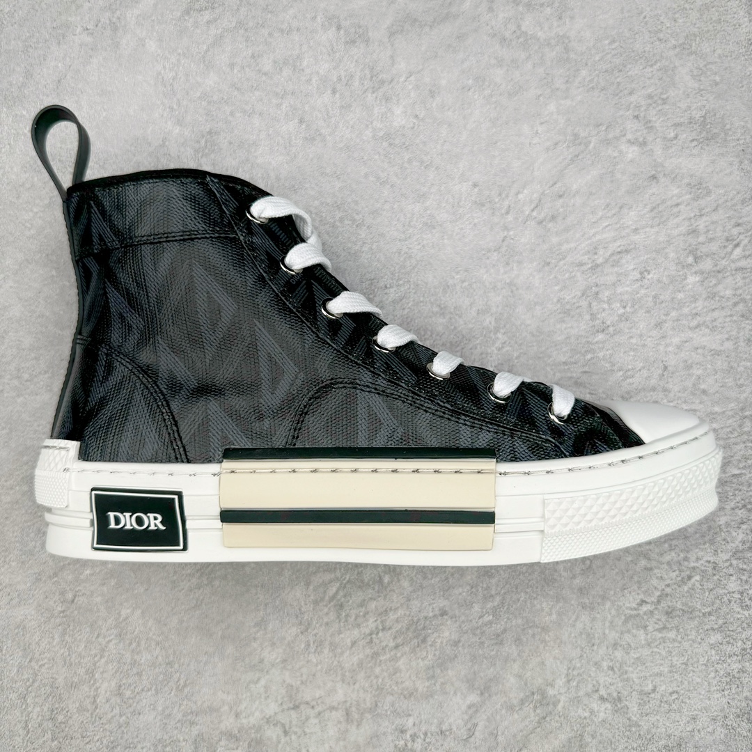 零售💰410 ＃零售版 Dior B23 Oblique High Top Sneakers 迪奥“CD重影”系列 东莞纯原 原版购入再次全新升级 全鞋细节到材料到包装大幅度提升改正 市面最强版本 可对比 历史最高FK （全套原版一致配件包装）羊皮贴底拉帮 原装耐弯折耐高温EVC饰片材质 迄今为止唯一原装版本 采用原厂科技面料 无色差问题 随意对比公司 鞋面网纱一比一打样开发 原版一致大底 正确后跟弧度 后尾巴双针走线 完美楦形 尺码：39 40 41 42 43 44 45 46 编码：Wby4936010-运动鞋