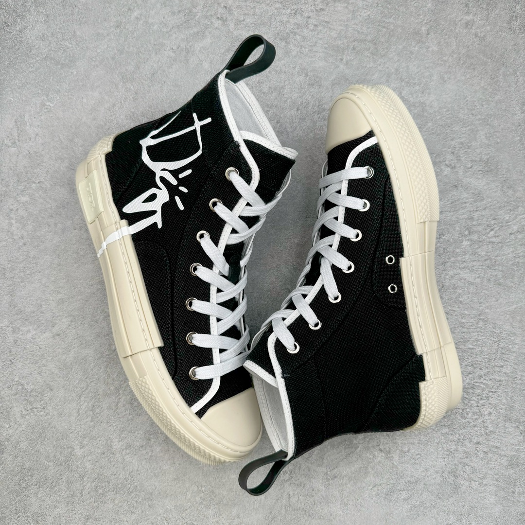 图片[3]-零售💰410 ＃零售版 Dior B23 Oblique High Top Sneakers 迪奥“CD重影”系列 东莞纯原 原版购入再次全新升级 全鞋细节到材料到包装大幅度提升改正 市面最强版本 可对比 历史最高FK （全套原版一致配件包装）羊皮贴底拉帮 原装耐弯折耐高温EVC饰片材质 迄今为止唯一原装版本 采用原厂科技面料 无色差问题 随意对比公司 鞋面网纱一比一打样开发 原版一致大底 正确后跟弧度 后尾巴双针走线 完美楦形 尺码：35 36 37 38 39 40 41 42 43 44 45 46 编码：Wby4936010-运动鞋