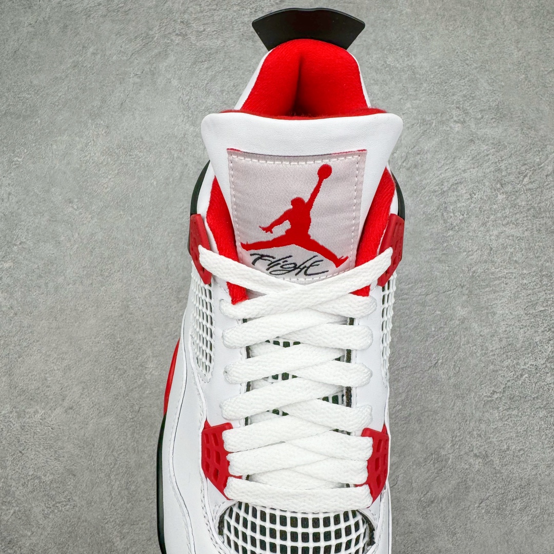 图片[5]-零售💰360 ＃CS Air Jordan AJ4 Retro \”Fire Red\” 火焰红 DC7770-160 大厂出品 全头层加持 原鞋原楦原纸板同源开发 完美呈现乔4的版型 内侧正确双色网格 还原细节 原厂皮料 正确气垫颜色 正确网格工艺 正确拉帮工艺 全鞋原装材料制作 原档案原模具打造 支持全方位与正品对比 尺码：36 36.5 37.5 38 38.5 39 40 40.5 41 42 42.5 43 44 44.5 45 46 47.5 编码：by3936060-运动鞋