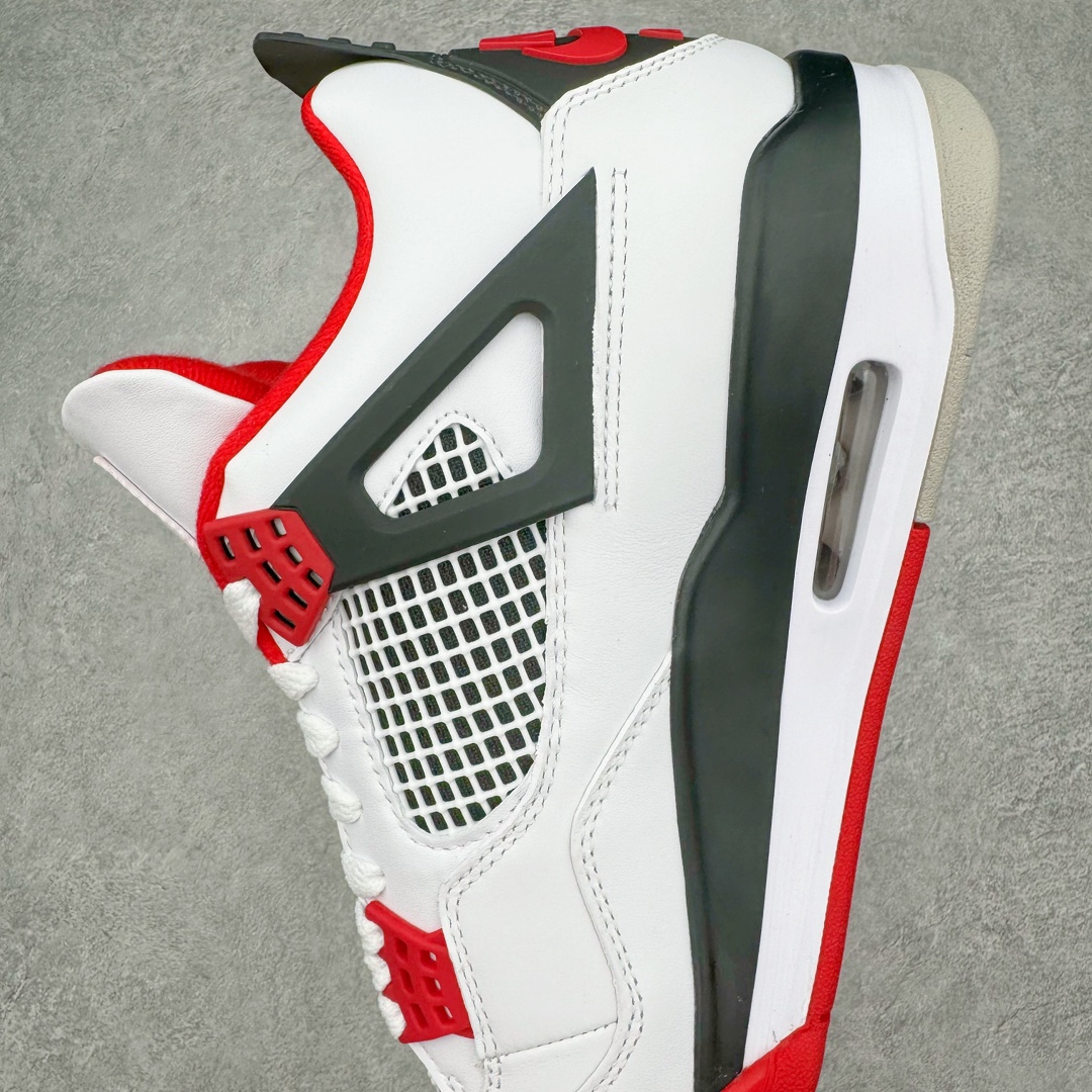 图片[7]-零售💰360 ＃CS Air Jordan AJ4 Retro \”Fire Red\” 火焰红 DC7770-160 大厂出品 全头层加持 原鞋原楦原纸板同源开发 完美呈现乔4的版型 内侧正确双色网格 还原细节 原厂皮料 正确气垫颜色 正确网格工艺 正确拉帮工艺 全鞋原装材料制作 原档案原模具打造 支持全方位与正品对比 尺码：36 36.5 37.5 38 38.5 39 40 40.5 41 42 42.5 43 44 44.5 45 46 47.5 编码：by3936060-运动鞋