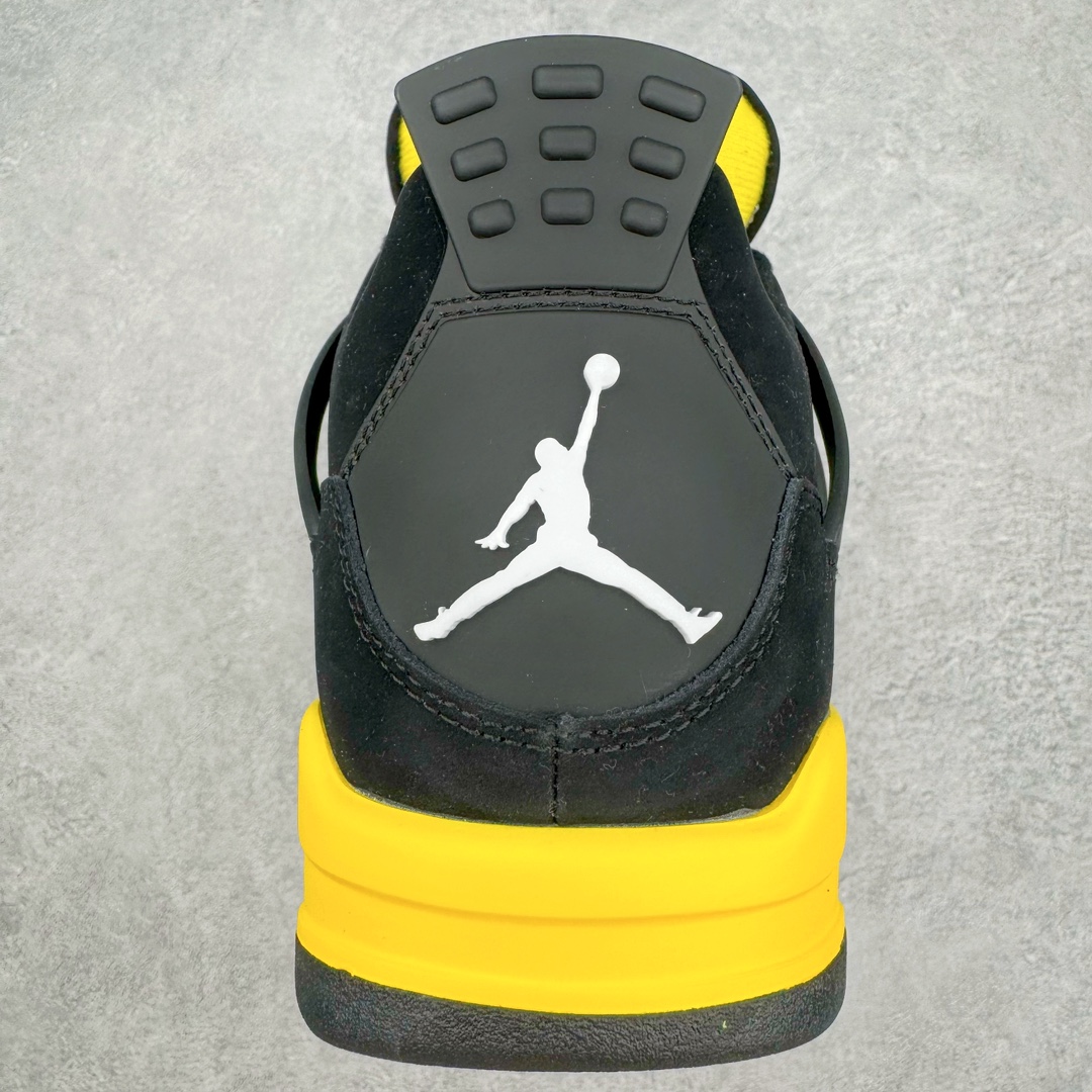 图片[8]-零售💰360 ＃CS Air Jordan AJ4 Retro 黑黄雷公 DH6927-017 大厂出品 全头层加持 原鞋原楦原纸板同源开发 完美呈现乔4的版型 内侧正确双色网格 还原细节 原厂皮料 正确气垫颜色 正确网格工艺 正确拉帮工艺 全鞋原装材料制作 原档案原模具打造 支持全方位与正品对比 尺码：36 36.5 37.5 38 38.5 39 40 40.5 41 42 42.5 43 44 44.5 45 46 47.5 编码：by3936060-运动鞋