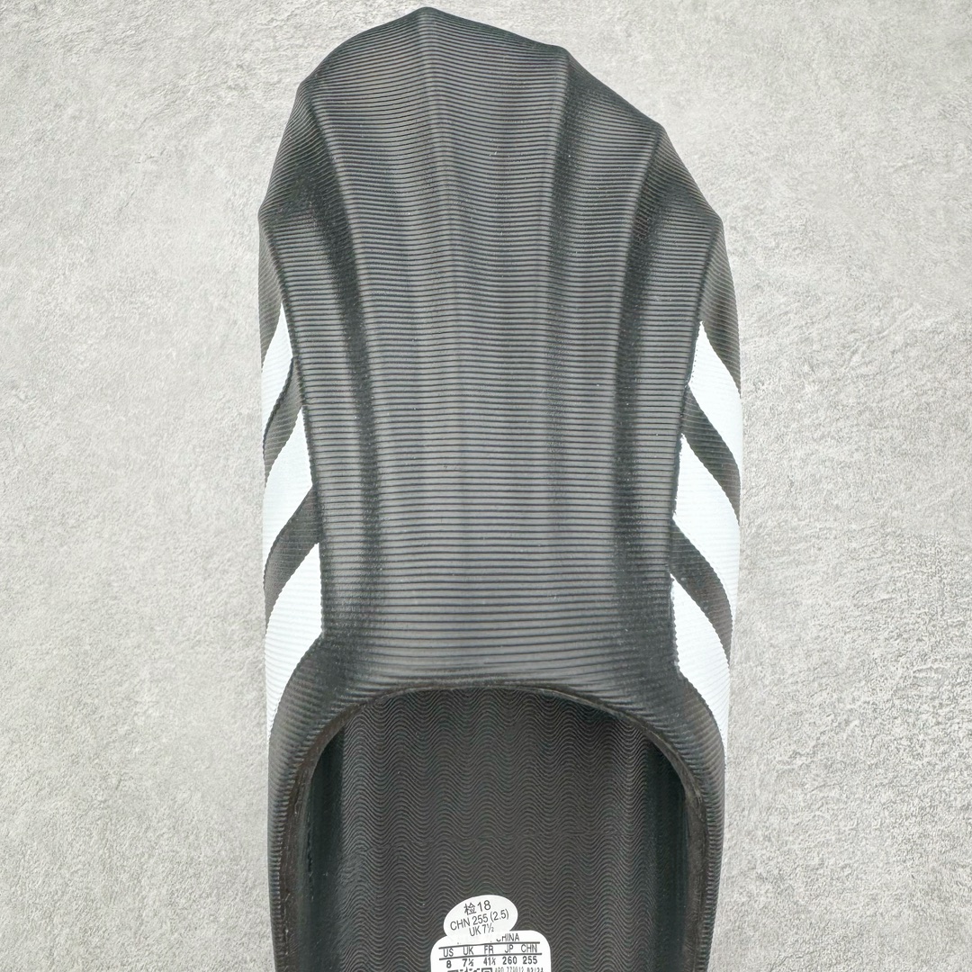 图片[4]-＃LJ渠道版 AD adiFOM Superstar MULE 贝壳头版一脚蹬半拖鸭掌鞋拖鞋 黑白 IG8277 重金购入原鞋及原档案磨具生产指令开发 鞋头部位凹凸有致 横向大面积波浪纹理 后跟Logo 凹凸明显 轮廓分明 描漆定位精准 公整无偏差不溢出 LOGO内侧钢印清晰工整 原厂磨具全鞋无多余毛边 同源公司EVA粒子环保塑料 原厂指令配方 无任何异味 弹性卡色均保持原鞋一致 匠心打造 鞋口弧度大小 鞋面色泽质感同步原鞋 LOGO内侧钢印清晰工整 中底部分带原厂钢印编号 原厂Ortholite欧斯莱鞋垫 区别掉渣海玻璃鞋垫 吸汗防臭的效果无法相提并论 原厂定制原标 同比ZP 符合人体设计 产品基于标志性 Superstar 鞋款轮廓的同时 利用可再生的甘蔗加工物材料制成一体式泡沫鞋身 无鞋带设计更加方便穿脱 点睛之笔在于标志性的三道杠出现在鞋子的两侧 鞋跟贴片上饰有品牌标志性的三叶草压花 偏小一码 尺码：35.5 36 36.5 37 38 38.5 39 40 40.5 41 42 42.5 43 44 44.5 45 46-选品中心
