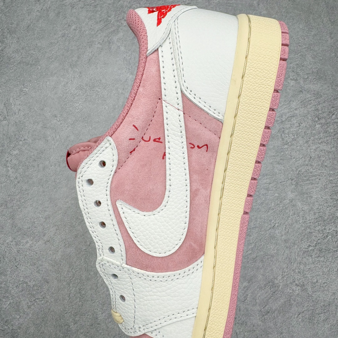 图片[7]-零售💰290 ＃KZ神版莞产 Travis Scott x Air Jordan AJ1 Low OG SP TS联名白粉倒钩低帮 DM7866-600 全系列配色 外贸特供批次 新配色不断更新开发 市场中端王者 全套原纸板楦头开发 确保原汁原味 完美呈现一代版型 一比一鞋头弧度高度鞋身弧度 此版本只针对中端市场 细节品控鞋型随意秒杀市面同价位 鞋型完美 不臃肿别扭 头层皮料加持 用料绝不含糊 进口玻璃冲刀皮料裁剪零毛边 电脑针车工艺 超高鞋面清洁度 最高QC检验标准 控制溢胶瑕疵 原盒原配 飞翼3D高频深度立体 工艺方面大到整体鞋型 漏斗收腰 底线拉帮 LOGO立体程度 小到针眼排布 载片对称 冲孔效果 鞋标规范 鞋垫背胶等等 无一不是口碑收割 每双都是一个回头客 SIZE：36 36.5 37.5 38 38.5 39 40 40.5 41 42 42.5 43 44 44.5 45 46 47.5 编码：by2936090-运动鞋