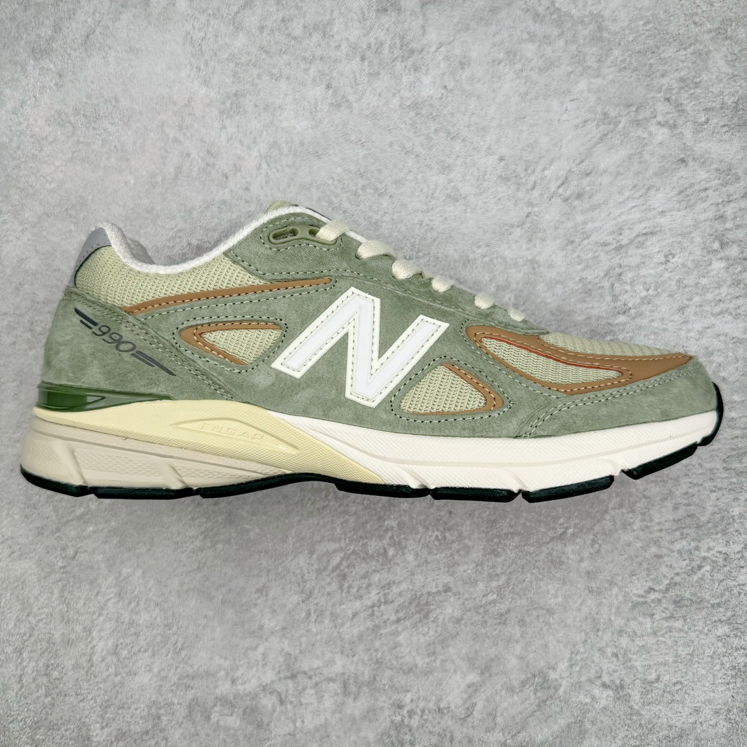 零售💰260 New Balance in USA NB990V4 美产血统复古运动跑步鞋 原厂紫光防伪标 独家4层组合大底 全新模具开发真半码 区分市面共模描漆货 采用质感上乘的麂皮结合透气网料制作 中底缓震上ENCAP 确保足部舒适度 配上逼格毒鉴定书‼️专柜尺码：36 37 37.5 38 38.5 39.5 40 40.5 41.5 42 42.5 43 44 45 编码：Fby2936060-运动鞋