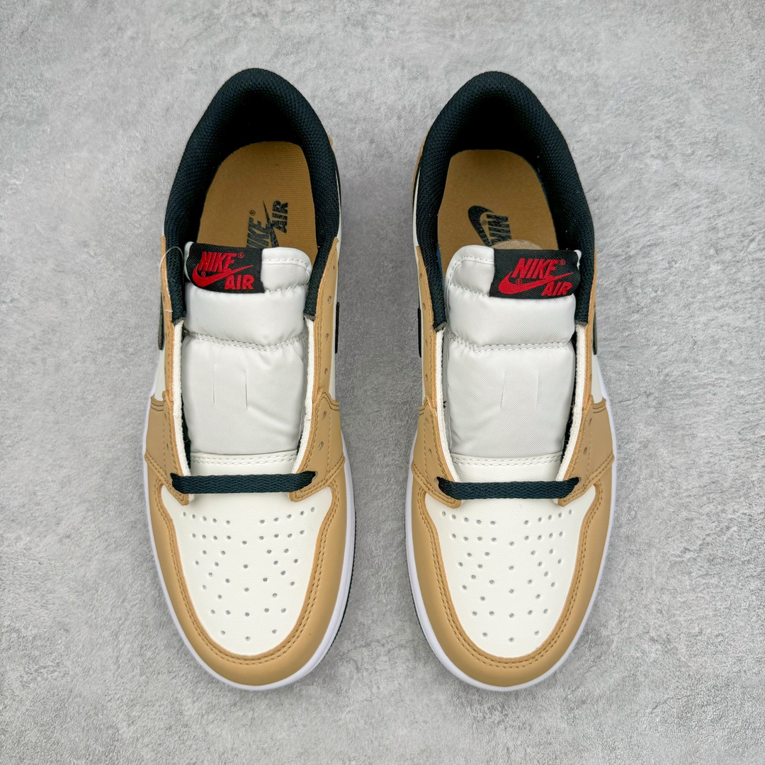 图片[2]-零售💰230 ＃Z版纯原福利‼Air Jordan AJ1 Retro Low OG 低帮 白棕 CZ0790-107 外贸特供 原楦原纸板开发 极致一眼正品既视感 原厂皮料 原厂拉帮工艺 全部采用原厂电脑车 针距 边距完全同步原鞋 特供皮料一致原鞋 鞋面清洁度最高QC检验标准 控制溢胶 飞翼3D高频深度立体 鞋盒、防尘纸  均采购来自原厂 Size：40 40.5 41 42 42.5 43 44 44.5 45 46 47.5 编码：by2936030-运动鞋