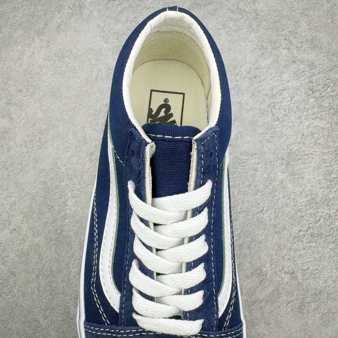 图片[5]-零售💰190 Vans Old Skool 36 DX 寂静蓝n范斯官方 安纳海姆系列复古低帮休闲帆布板鞋 货号：VN0A54F39GK 尺码：35 36 36.5 37 38 38.5 39 40 40.5 41 42.5 43 44 编码：by1936090-运动鞋