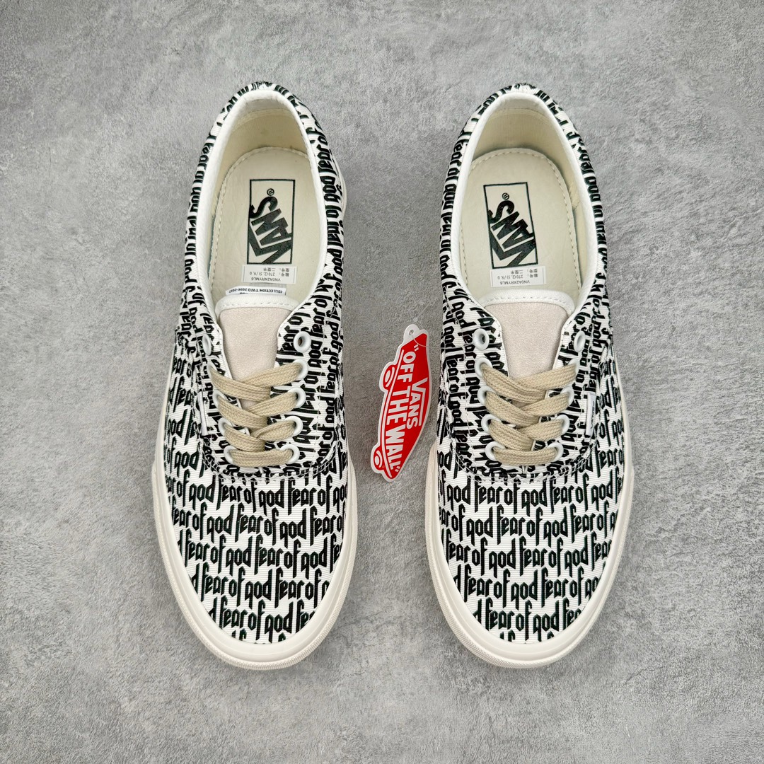 图片[2]-零售💰200 Fear Of God x Vans Era 95 Reissue 万斯恐惧上帝 FOG超限量联名 原鞋开发 原厂整套流水线代工出货 品质毋庸置疑 匠心打造 高端市场专供 懂货的老铁 开箱拿在手上一眼就很哇塞的这种 偏大一码 尺码：35 36 36.5 37 38 38.5 39 40 40.5 41 42.5 43 44 44.5 45 编码：Mby2936000-运动鞋