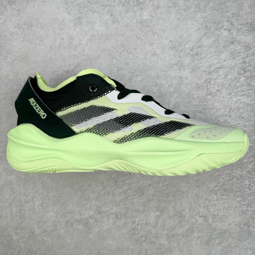 图片[5]-AD Adizero Select 2.0 团队实战篮球鞋 一体成型的鞋面由多种轻质材料制作而成，保证轻量化的同时提供出色的透气性，配合支撑条，兼顾耐用度以及支撑性。鞋舌下半部分网眼面积更大，上半部分的填充则相对饱满，满足实战中所需要的透气以及包裹感。采用 Lightstrike 中底，兼顾轻量化的同时，提供充分的缓震响应，可以更为灵敏的应对赛场上的多变局面。尺码：40 40.5 41 42 42.5 43 44 44.5 45 46-选品中心