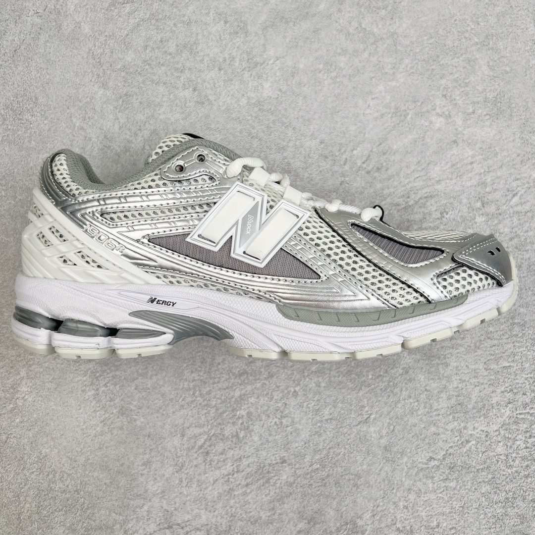 图片[8]-＃纯原福利 NB新百伦 New Balance M1906R 系列复古老爹风休闲运动慢跑鞋 采用轻质牛剖革拼接透气网眼衬垫织物鞋面材质 T-Beam大底提供足步弓支撑 保持步态稳定 后跟搭载外露缓震胶 鞋身整体以各种深浅不一的灰色覆盖 鞋头以淡蓝色调装饰 网眼衬垫通过不规律的色块实现做旧的美感 泛黄的鞋底更是进一步增添了复古气息 尺码：36 37 37.5 38 38.5 39.5 40 40.5 41.5 42 42.5 43 44 44.5 45-选品中心