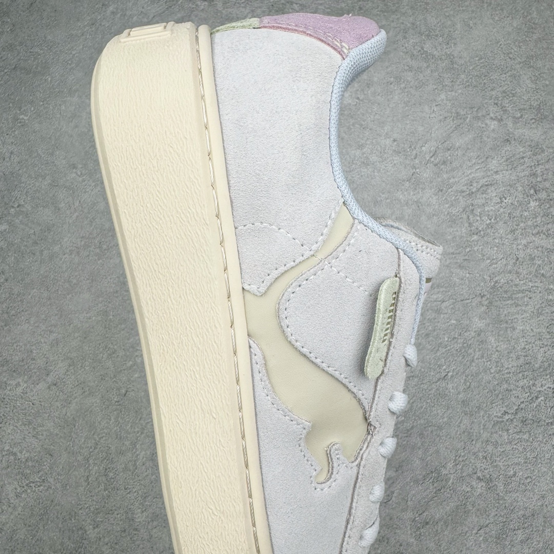 图片[6]-零售💰230 PUMA Suede Platform 彪马三明治厚底金标男女款复古休闲鞋增高运动鞋松糕跟板鞋 整双鞋款以经典的PUMA Suede鞋面为基底 采用高级麂皮材质打造 质感满载 鞋侧的金色烫印PUMA Logo引人瞩目 时尚有型 特色之一的加厚橡胶鞋底 让你默默长高3公分 以品牌经典的 Suede 为设计原型 耀眼奢华个性十足 超多明星、博主都在穿 尺码：36 36.5 37 37.5 38 38.5 39 40 40.5 41 42 42.5 43 44 45 编码：Sby2936030-运动鞋