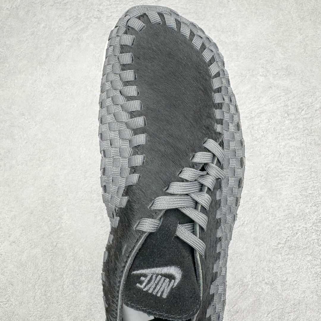 图片[4]-零售💰320 ＃B版纯原 NK Air Footscape Woven 足部编织系列低帮户外风休闲运动慢跑鞋 FB1959-001 NK Woven 编织设计一直是潮流圈玩家格外青睐的独特元素 依然还是那个熟悉的感觉，在阔别街头多年之后，它的再度回归，无疑为大家的潮流穿搭又将带来新的选择。舒适经典鞋款，耀眼回归。Footscape 选用加宽鞋头和鞋外侧鞋带，提供另类的自然畅动贴合度。不对称梭织细节具有双重功能，既可点缀柔软的麂皮鞋面，又可增添足部包覆感。内部配有超柔软泡棉中底和鞋跟 Nike Air 缓震设计。舒适脚感，让你一穿上就讚叹不已。尺码：40 40.5 41 42 42.5 43 44 44.5 45 编码：Bby3936020-运动鞋