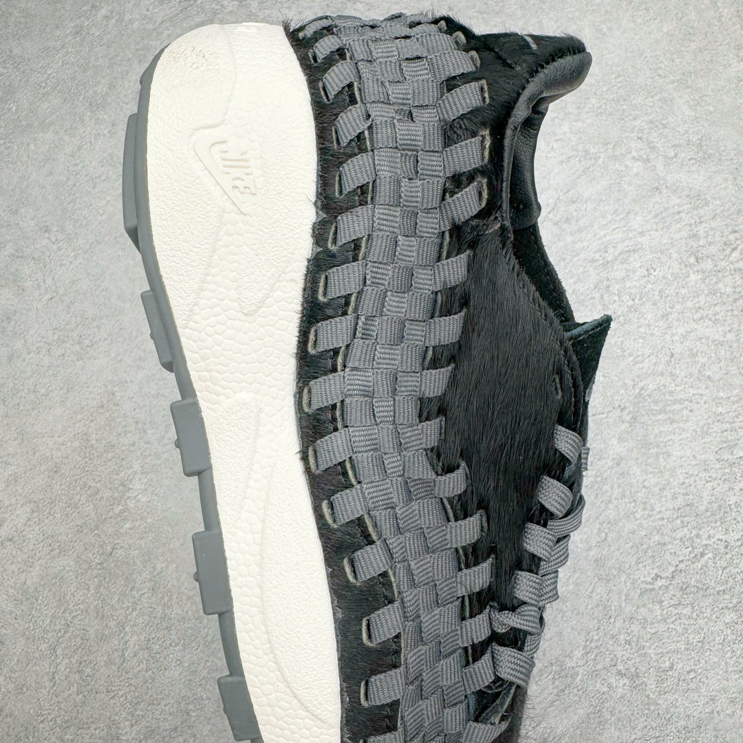 图片[6]-零售💰320 ＃B版纯原 NK Air Footscape Woven 足部编织系列低帮户外风休闲运动慢跑鞋 FB1959-001 NK Woven 编织设计一直是潮流圈玩家格外青睐的独特元素 依然还是那个熟悉的感觉，在阔别街头多年之后，它的再度回归，无疑为大家的潮流穿搭又将带来新的选择。舒适经典鞋款，耀眼回归。Footscape 选用加宽鞋头和鞋外侧鞋带，提供另类的自然畅动贴合度。不对称梭织细节具有双重功能，既可点缀柔软的麂皮鞋面，又可增添足部包覆感。内部配有超柔软泡棉中底和鞋跟 Nike Air 缓震设计。舒适脚感，让你一穿上就讚叹不已。尺码：40 40.5 41 42 42.5 43 44 44.5 45 编码：Bby3936020-运动鞋