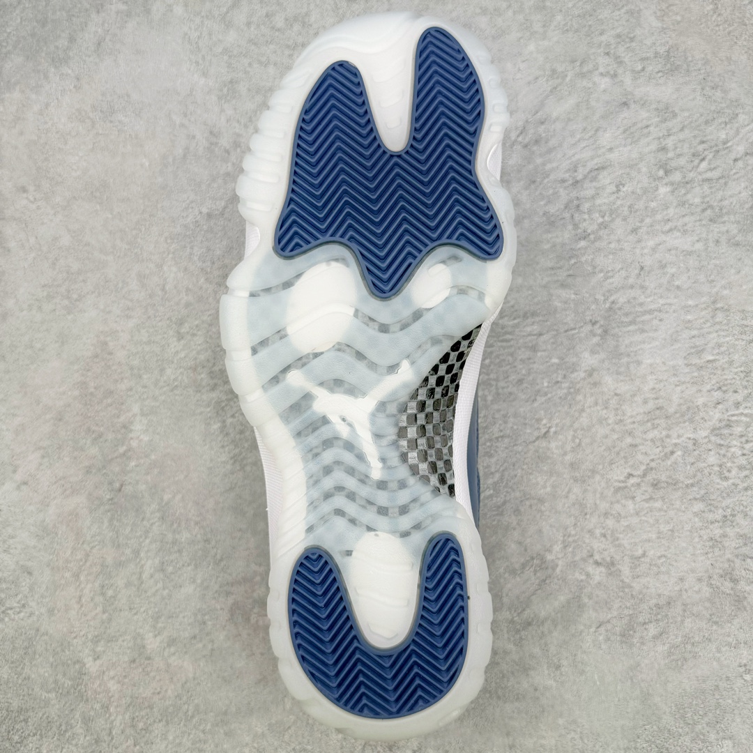 图片[9]-＃Y3纯原 Air Jordan AJ11 Low WMNS \\\”Diffused Blue\\\” 低帮 海军蓝 FV5104-104 外贸特供批次 原楦原档案数据开模打造 原厂中底拉帮钢印 原厂漆皮 防冻不开裂 头层皮料 原装鞋撑 水晶大底正确色度色泽 原楦原数据刺绣 原厂车缝走线及对位 毫厘不差 飞人logo采用原数据电脑刺绣 原装正品碳纤维真实碳板 增强抗扭 原内标 原盒标 正确官方原盒 原厂防氧化水晶外底 原厂配套厂全掌solo气垫 独家尺码：40 40.5 41 42 42.5 43 44 44.5 45 45.5 46 47.5 48.5-选品中心
