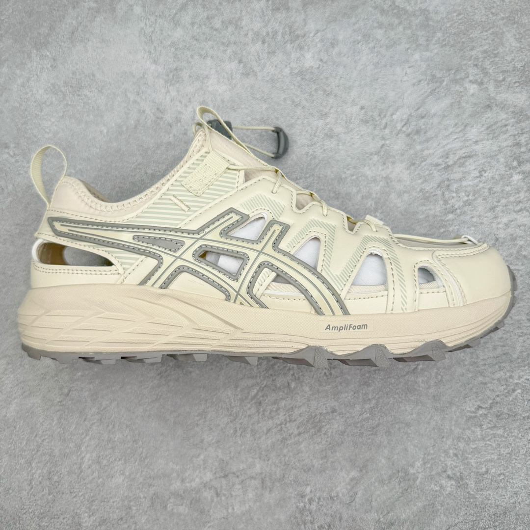 零售💰270 Asics Gel-Sonoma SE 亚瑟士溯溪鞋 洞洞鞋 舒适日常休闲百搭防滑低帮户外徒步舒适随行跑步鞋 无界 路更远 今夏必备 颠覆认知 包裹性超强 脚感非常之舒适 侧面镂空设计 透气性极佳 让微风灌入足底 为沸腾夏日注入清爽能量防滑效果也不错 颜值与性能兼备 各平台实体疯狂种草首选 SIZE：36 37.5 38 39 40 40.5 41.5 42 42.5 43.5 44 45  编码：Nby2936070-运动鞋