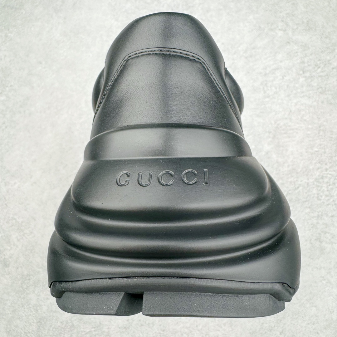 图片[8]-零售💰490 ＃零售版 Gucci Rhyton Vintage 古驰皮革角状复古老爹休闲运动慢跑鞋 全套专柜包装物及配件#外盒标嵌入核心防伪芯片装置及鞋子支持NFC感应读取 秒杀市面任何版本 附送原装一致鞋舌仿磨环保纸垫 意大利进口超软小牛皮+同源出厂真丝绸防尘鞋套袋 原装雪梨形超软沙绒纸团#专柜一致双透明贴标 尺码+长度 中底高弹PU材质+双层TPR无缝隙串色技术组合大底区别市面版本 全套专柜包装物及配件 外盒标嵌入核心防伪芯片装置 秒杀市面任何版本 意大利进口超软小牛皮 同源出厂定制真丝绸防尘鞋套袋 原装雪梨形超软沙绒纸团 细节制造精品 尺码：35-44 编码：Wby4936090-运动鞋