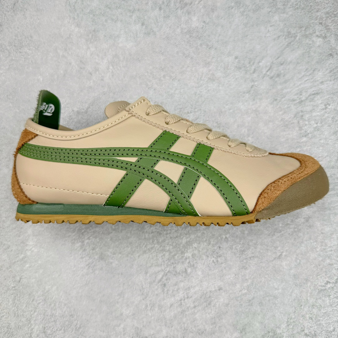 图片[7]-零售💰230 ＃PH纯原 Asics Onitsuka Tiger MEXICO 66 亚瑟士鬼冢虎复古经典板鞋 市场最强版本 头层小羊皮加持 海外订单工厂出品 超成熟稳定的做工品控 原装全套纸板楦头开发 原汁原味 完美呈现版型 私模正确鞋底咬花纹路 一比一鞋头弧度高度鞋身弧度 绝不口嗨 细节品控鞋型随意秒杀市面 原档咬花纹路私模大底 一个单元有六个三角形 总体形拼接呈现花瓣状 官方四联吊牌 原装Ortholite轻量化鞋垫 原盒原配 质保卡 说明书 钢印防尘纸  纸板中底带钢印 乳胶组合鞋垫 支持全方位的对比专柜 产品从款式颜色造型上体现出追求舒适和细节的完美 鞋类更是推崇手工制作的严谨与完美 融舒适性与可穿性的设计风格 注重细节的完美和别致魅力 既保持稳重 又不失轻松的时尚感 尺码：36 37 37.5 38 39 39.5 40 40.5 41.5 42 42.5 43.5 44 45 46 编码：by2936030-运动鞋