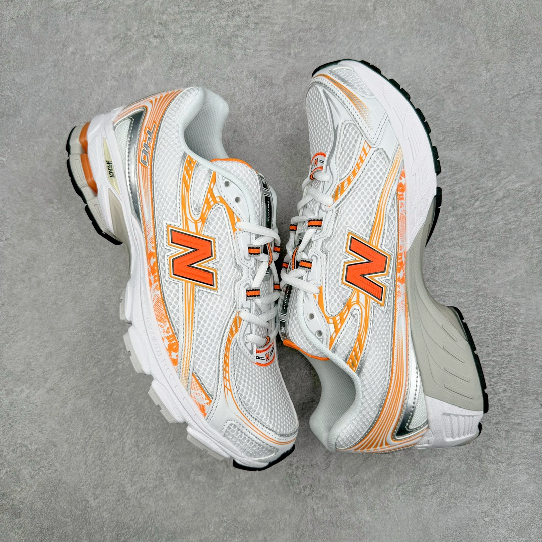 图片[3]-New Balance MR740 NB新百伦系列复古老爹风休闲运动慢跑鞋 采用轻质牛剖革拼接透气网眼衬垫织物鞋面材质 T-Beam大底提供足步弓支撑 保持步态稳定#后跟搭载外露缓震胶 鞋身整体以各种深浅不一的灰色覆盖 鞋头以淡蓝色调装饰，网眼衬垫通过不规律的色块实现做旧的美感 泛黄的鞋底更是进一步增添了复古气息 尺码：36 37 37.5 38 38.5 39.5 40 40.5 41.5 42 42.5 43 44 45-选品中心