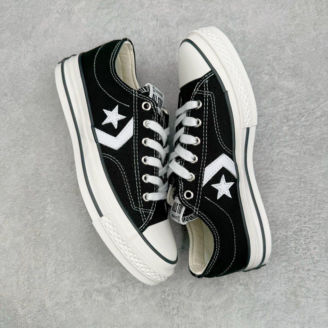 图片[3]-零售💰200 Converse One Star Academy Pro经典黑白一星系列复古休闲板鞋 匡威官方新款焕新经典真标硫化工艺双层围条夹布防开胶工艺内嵌EVA缓震鞋底装置 尺码：35-44（36.5 37.5 39.5 41.5 42.5） 编码：by2936000-运动鞋